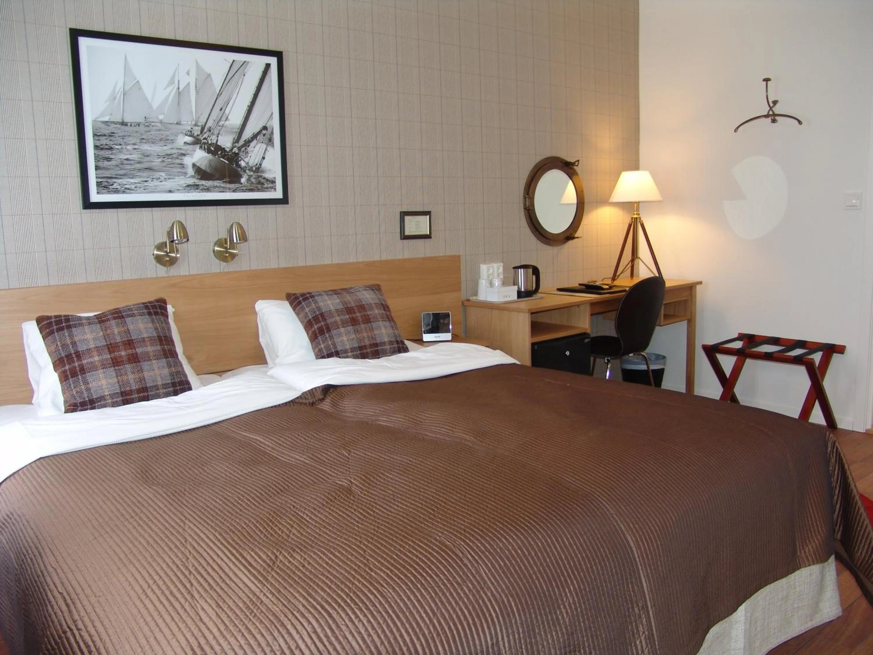 Bed in Hotell Uddewalla