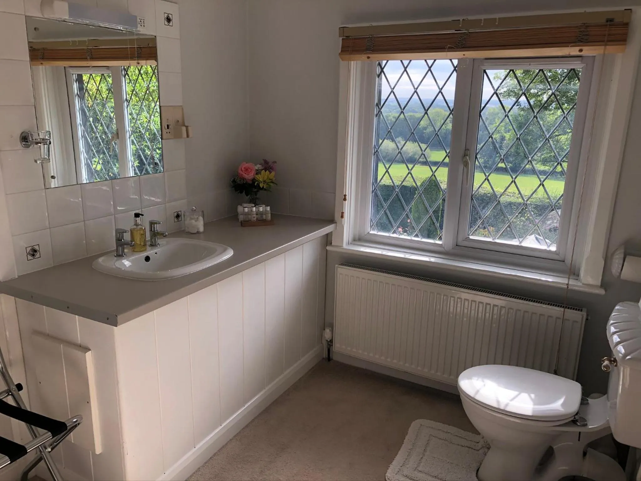 Bathroom in Trumbles Gatwick B&B