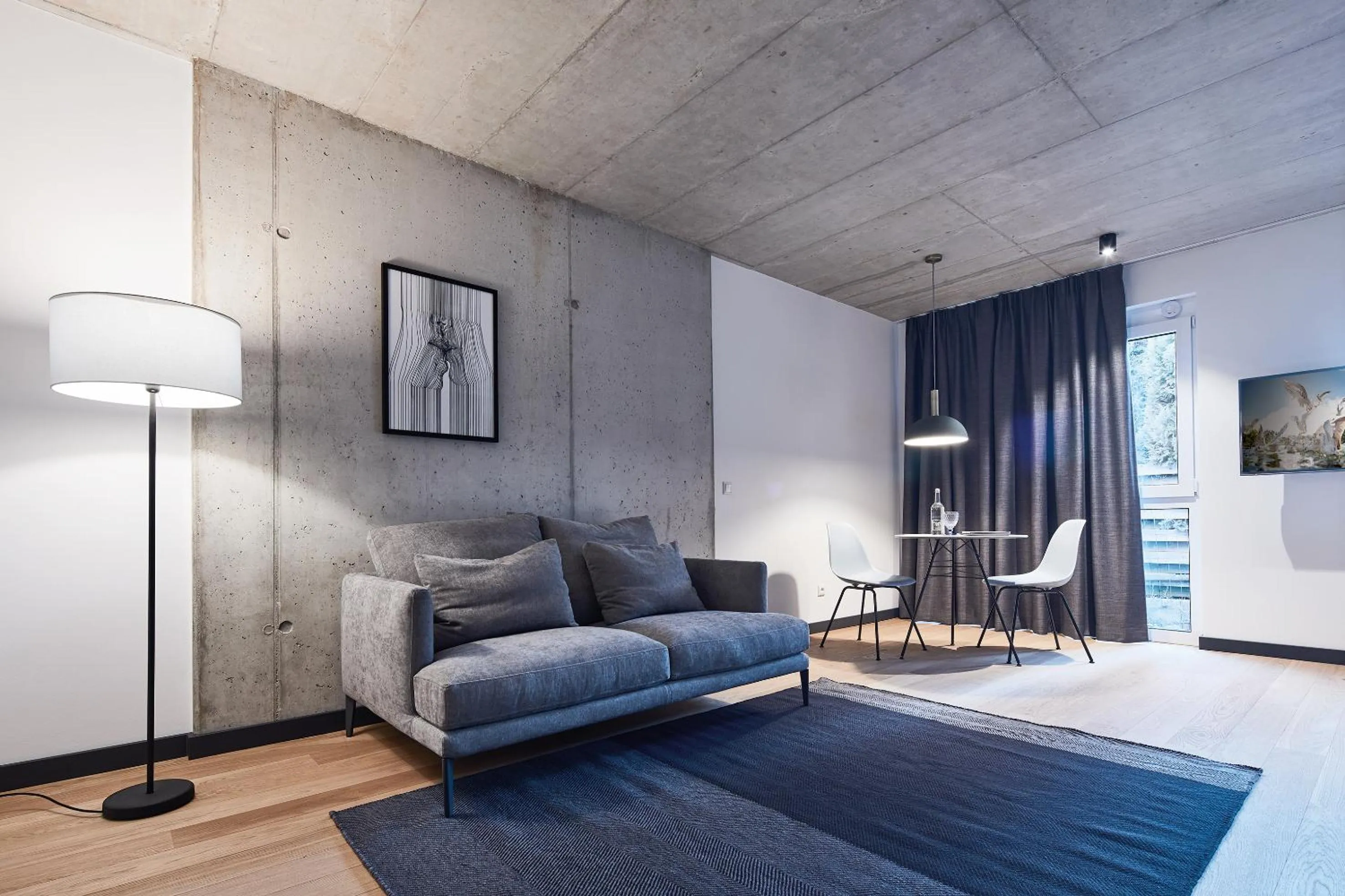 Living room in ipartment Wolfsburg