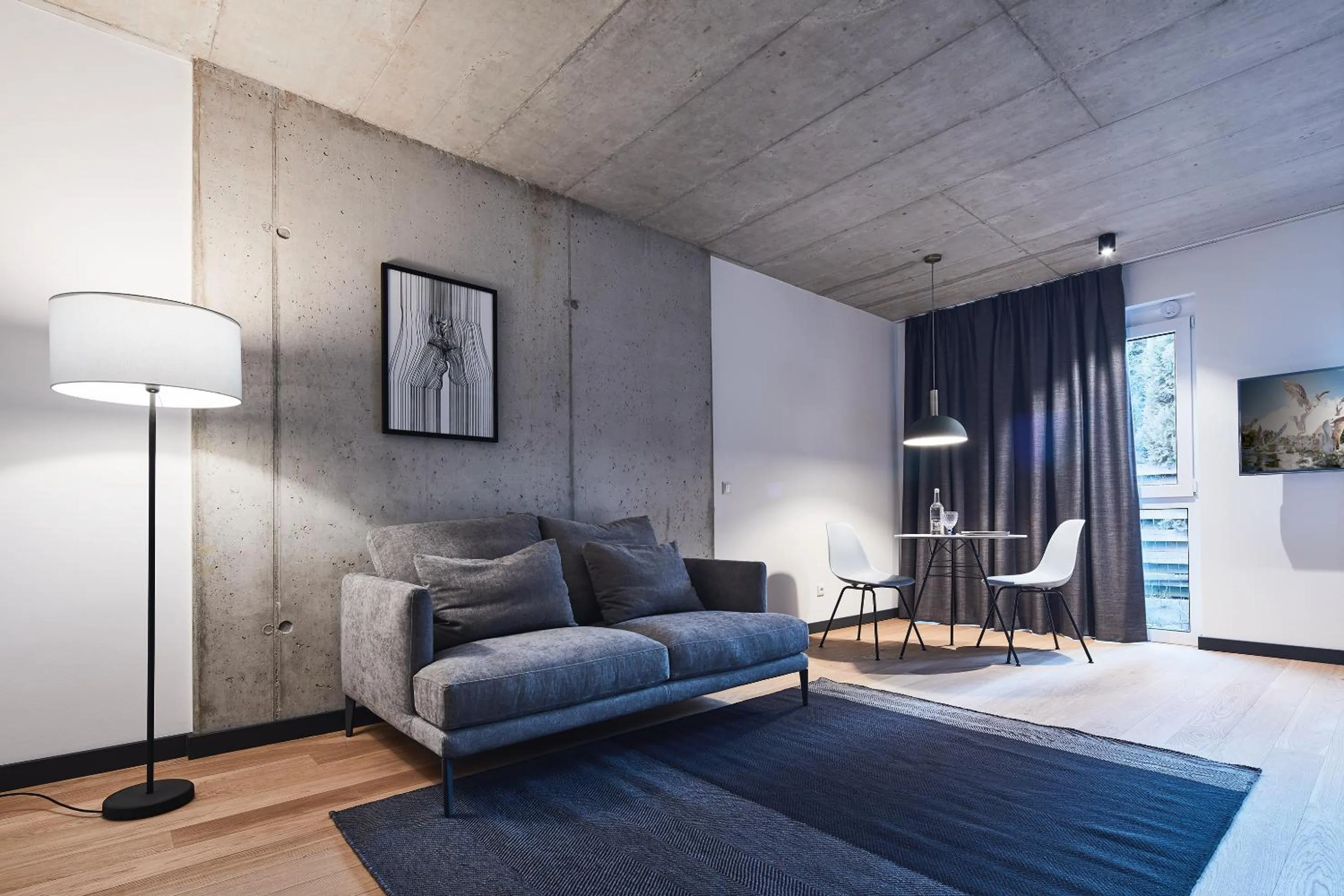 Seating area in ipartment Wolfsburg