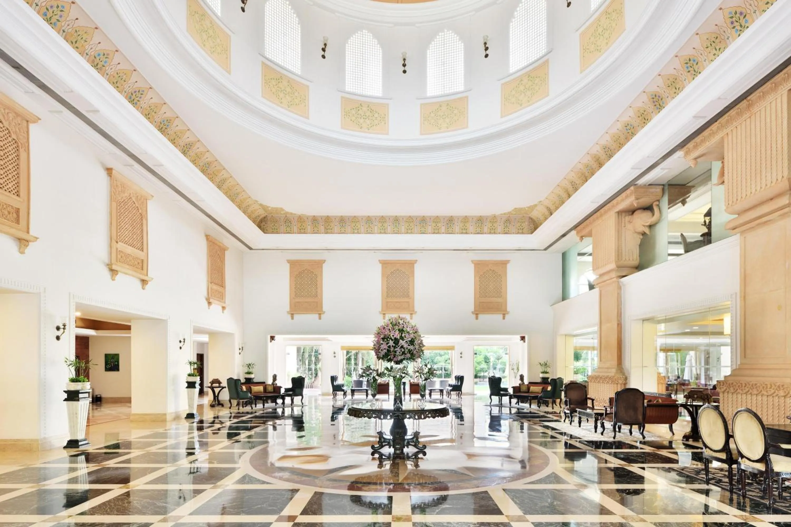 Lobby or reception in Le Meridien Jaipur Resort & Spa