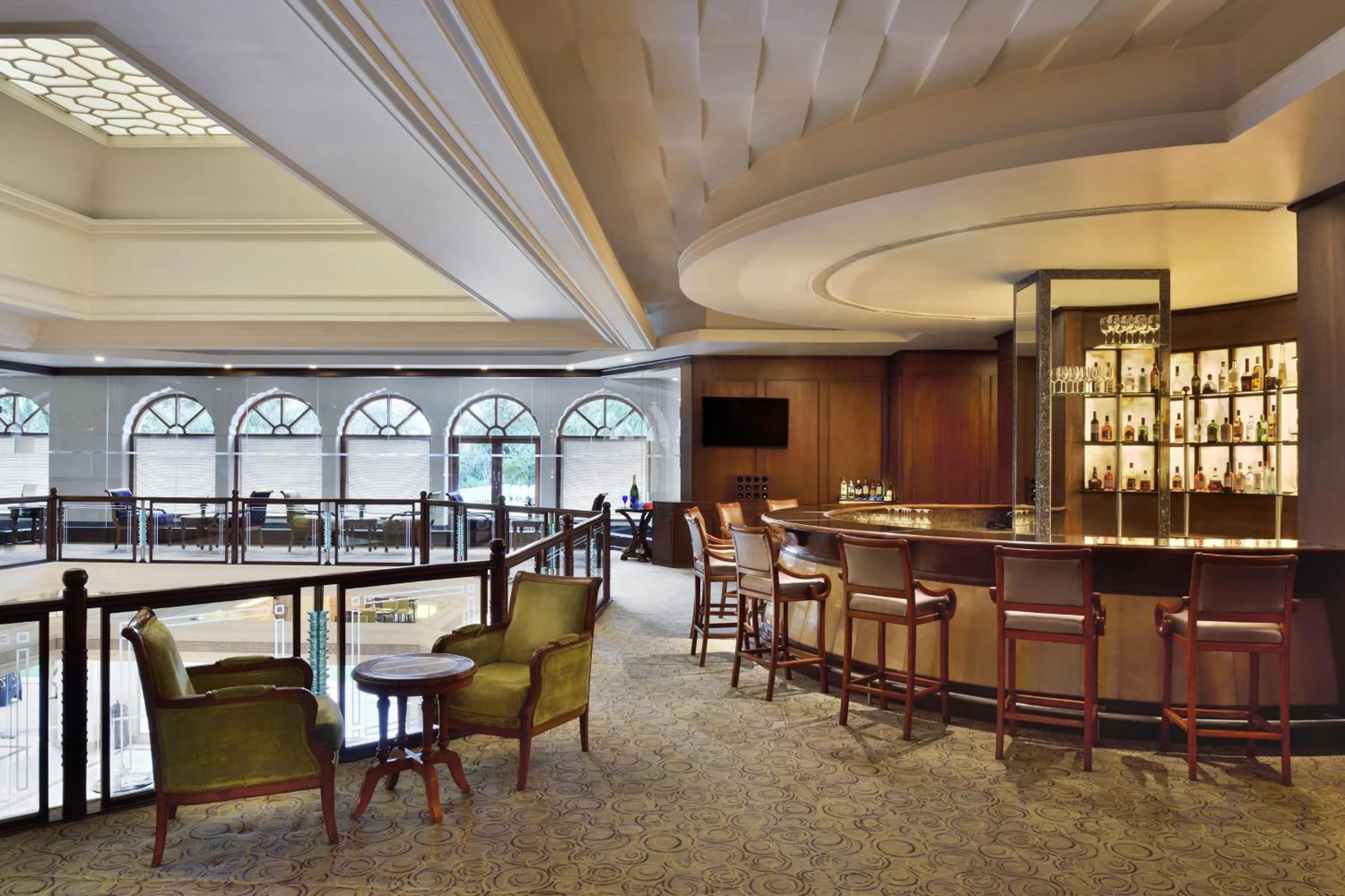 Lounge or bar in Le Meridien Jaipur Resort & Spa