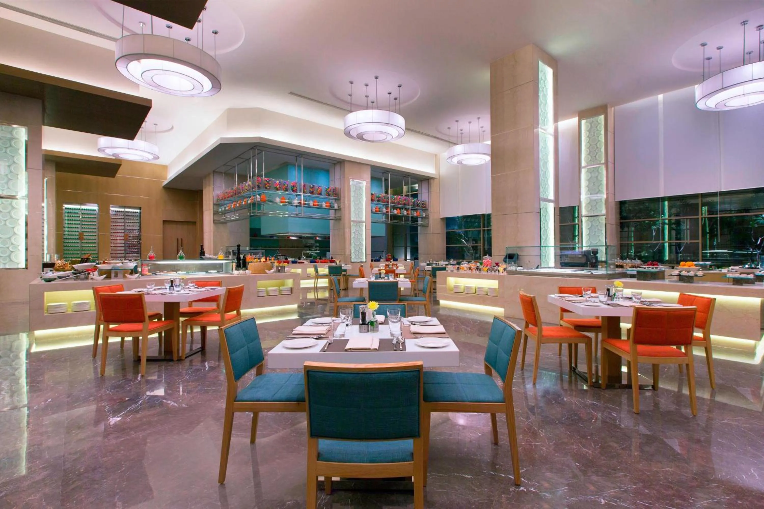 Restaurant/places to eat in The Westin Chennai Velachery