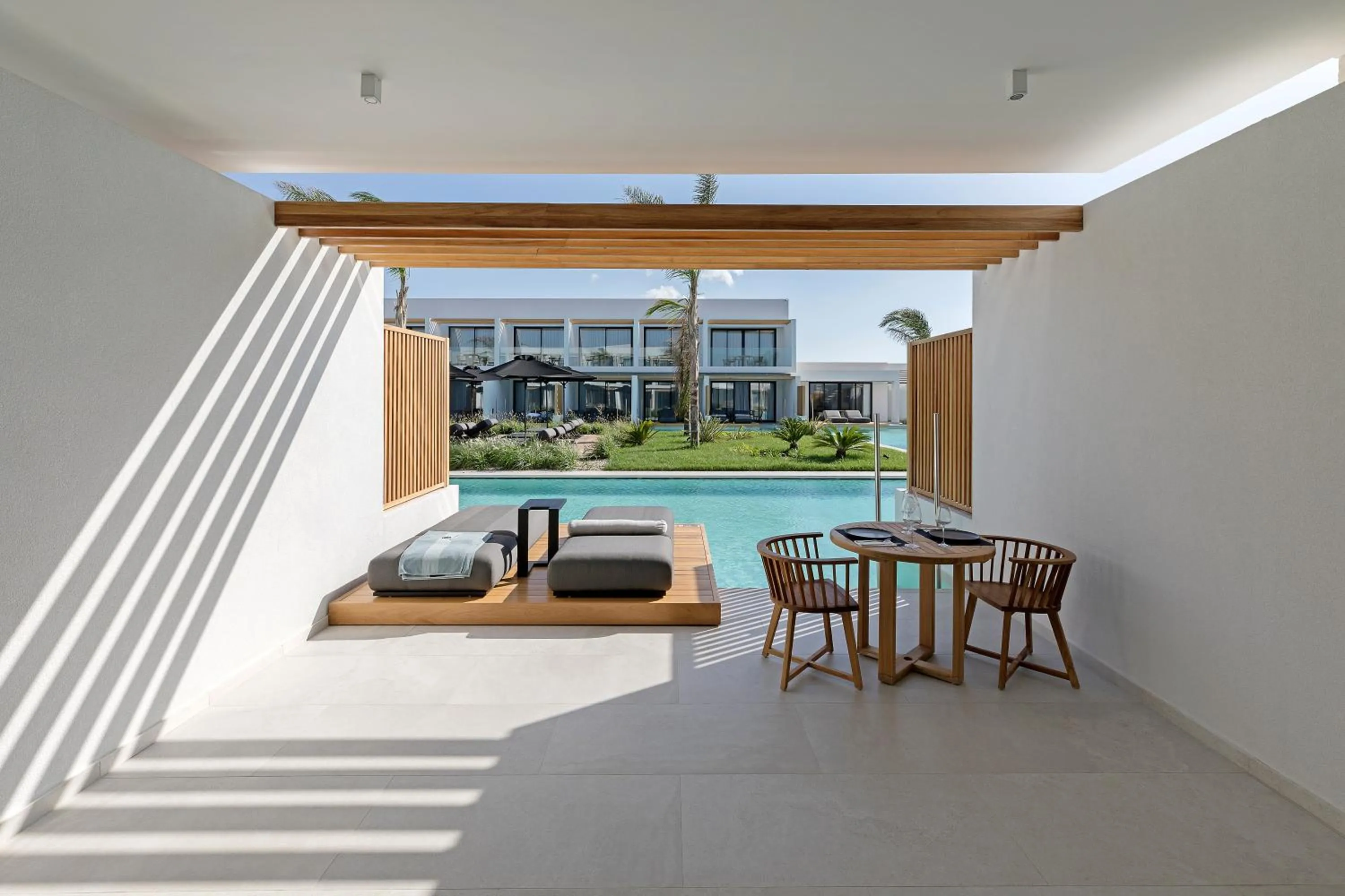 Pool view in D' Andrea Lagoon All Suites - Adults Only