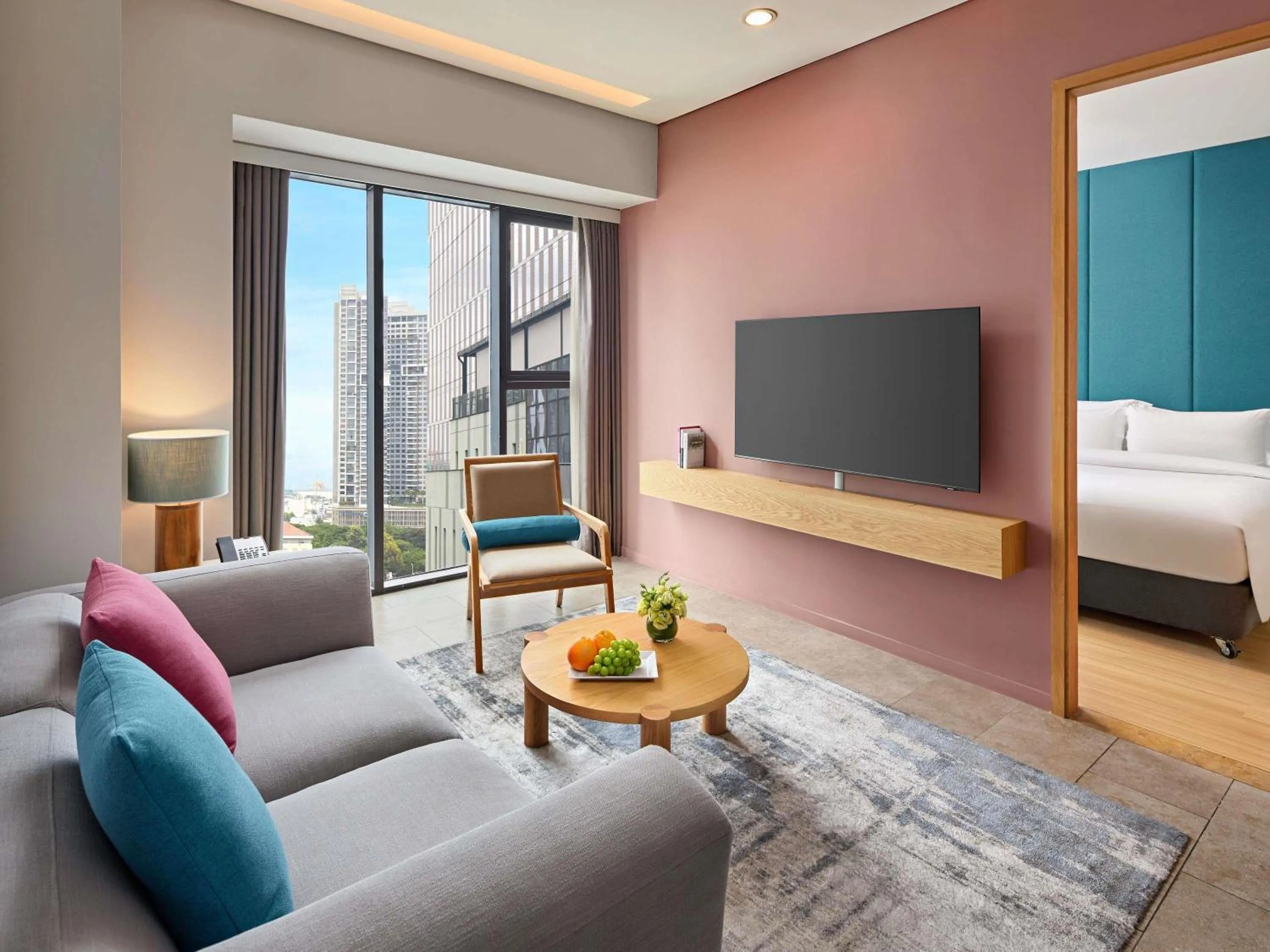 Bedroom in Novotel Living Saigon South