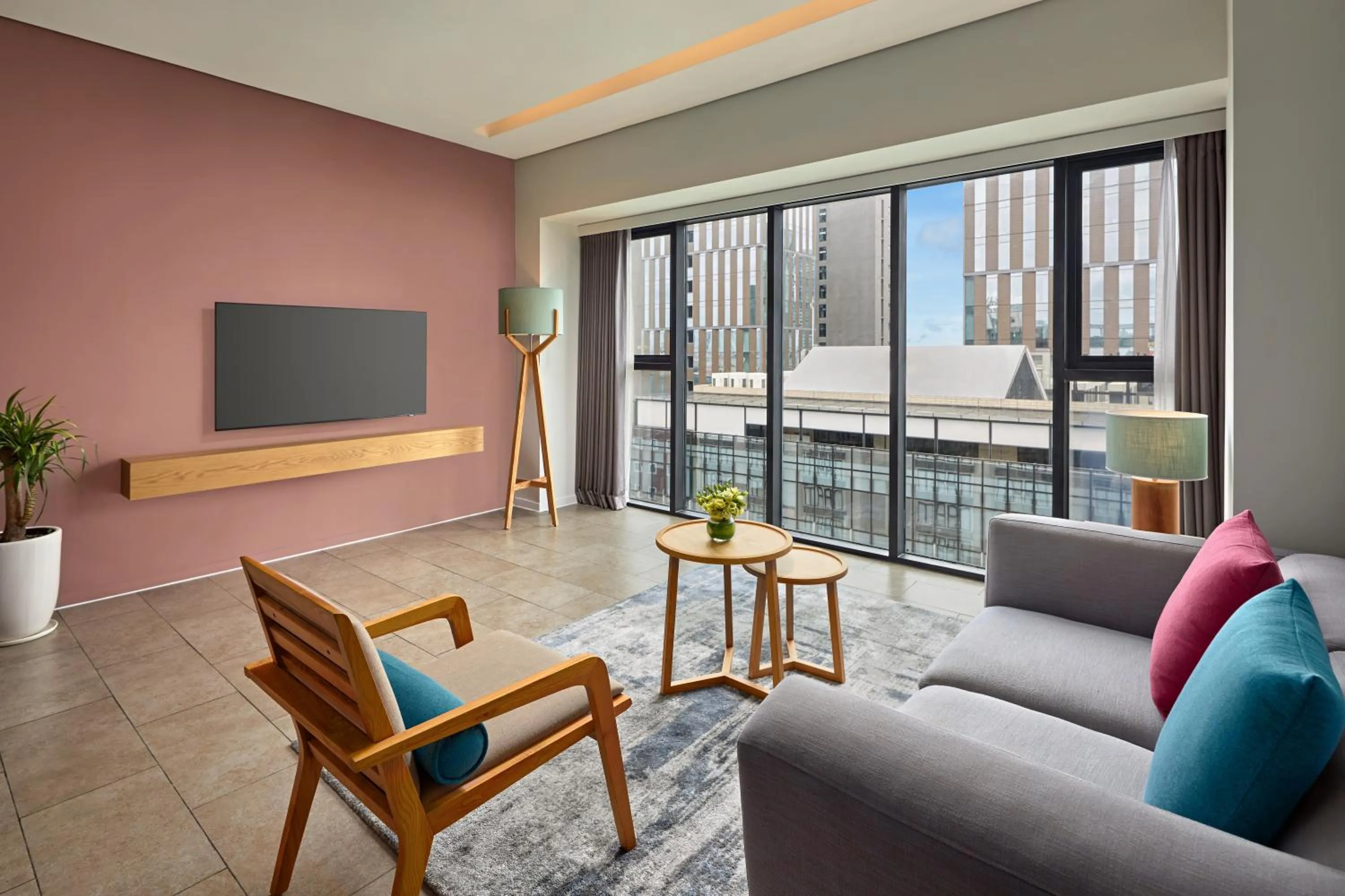 Living room in Novotel Living Saigon South