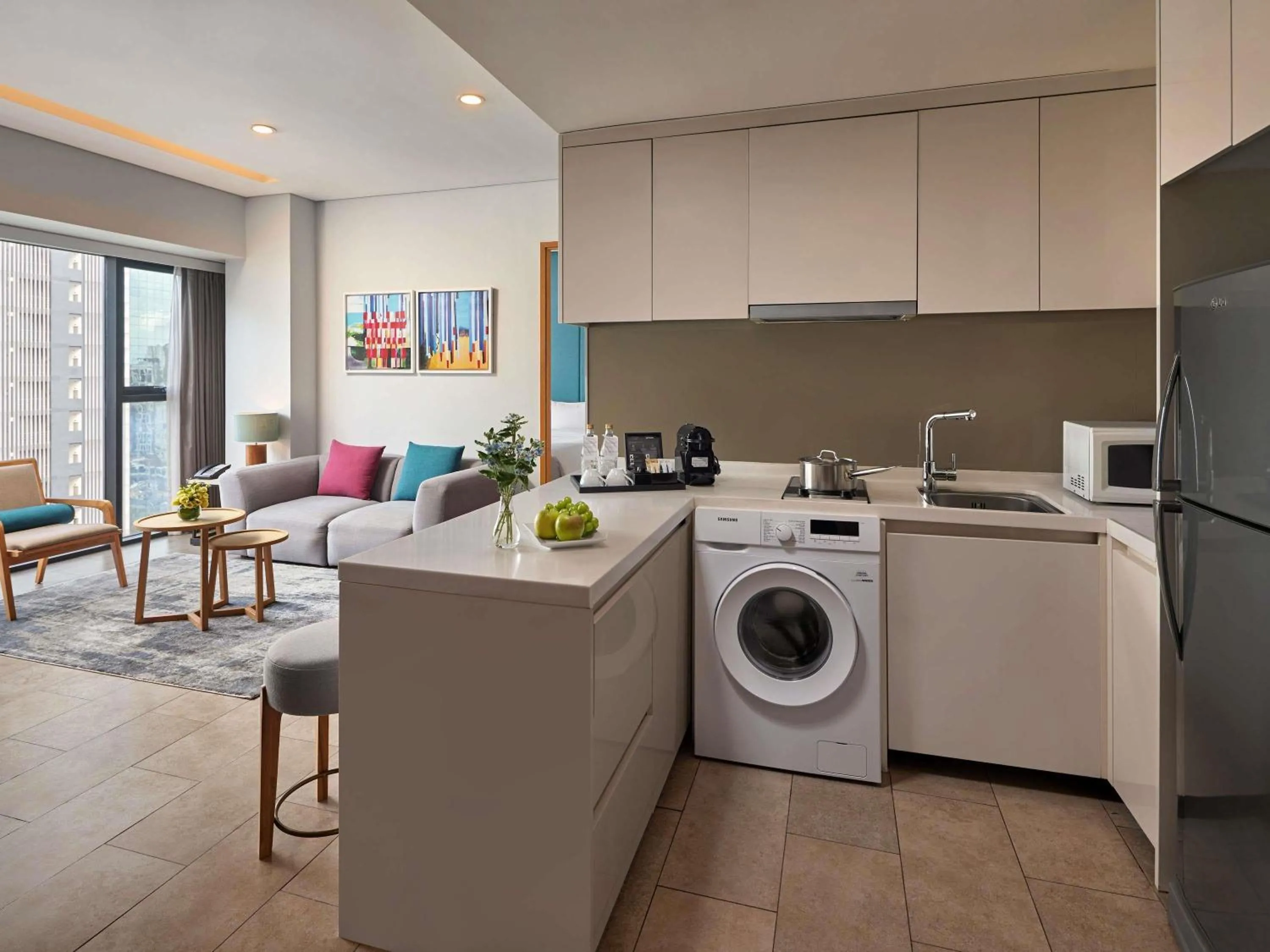 Bedroom in Novotel Living Saigon South