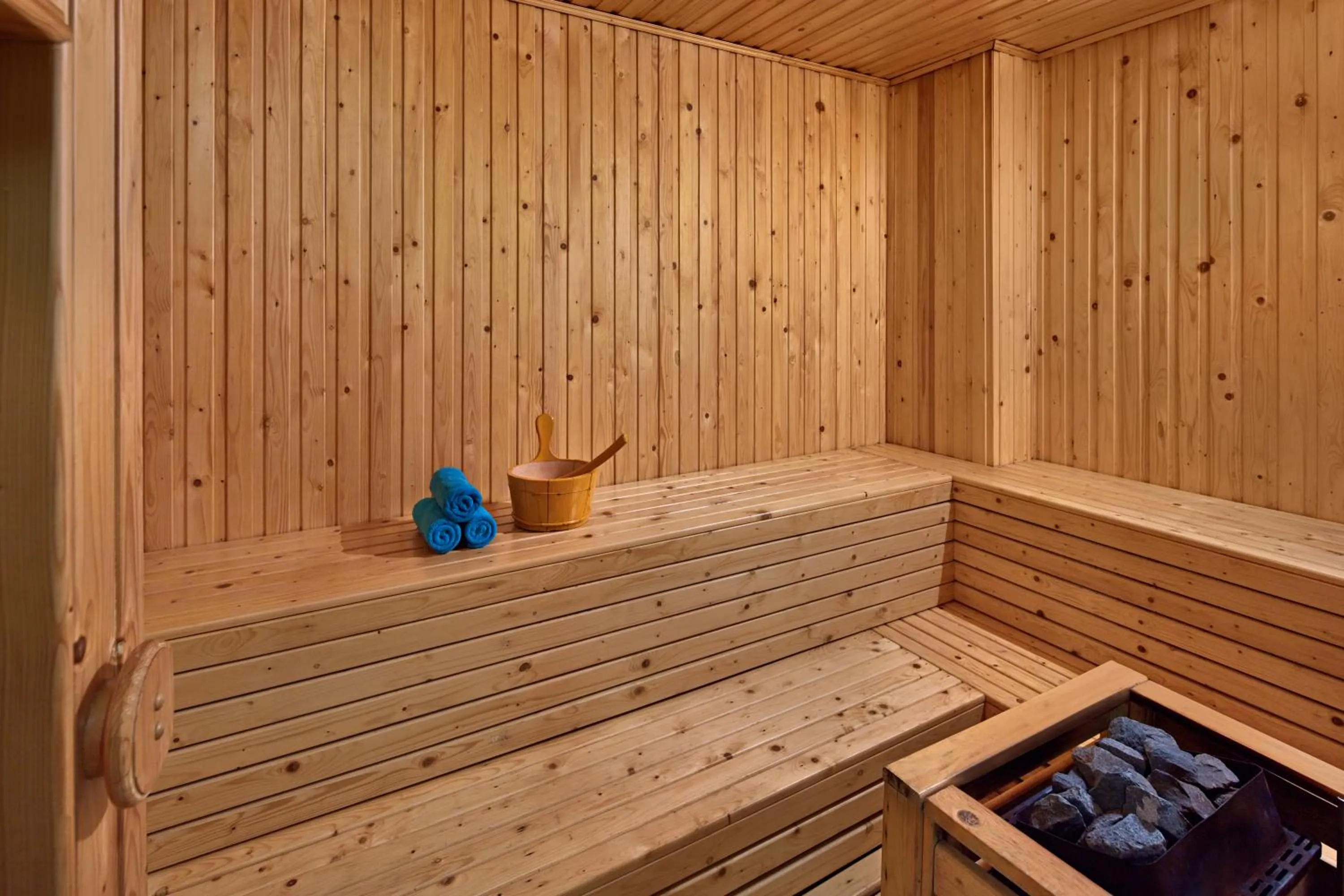 Sauna in Novotel Living Saigon South