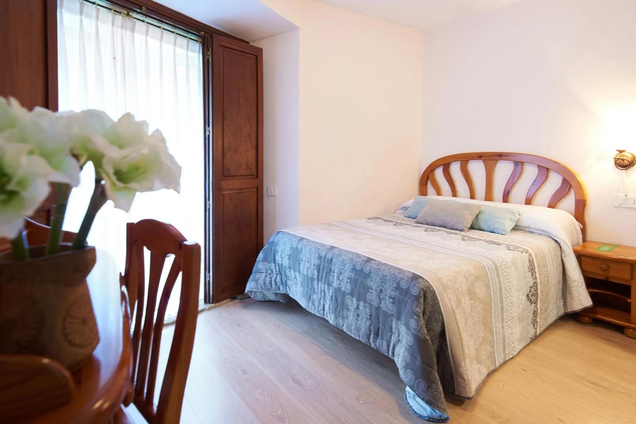 Bed in La Casona de Mestas