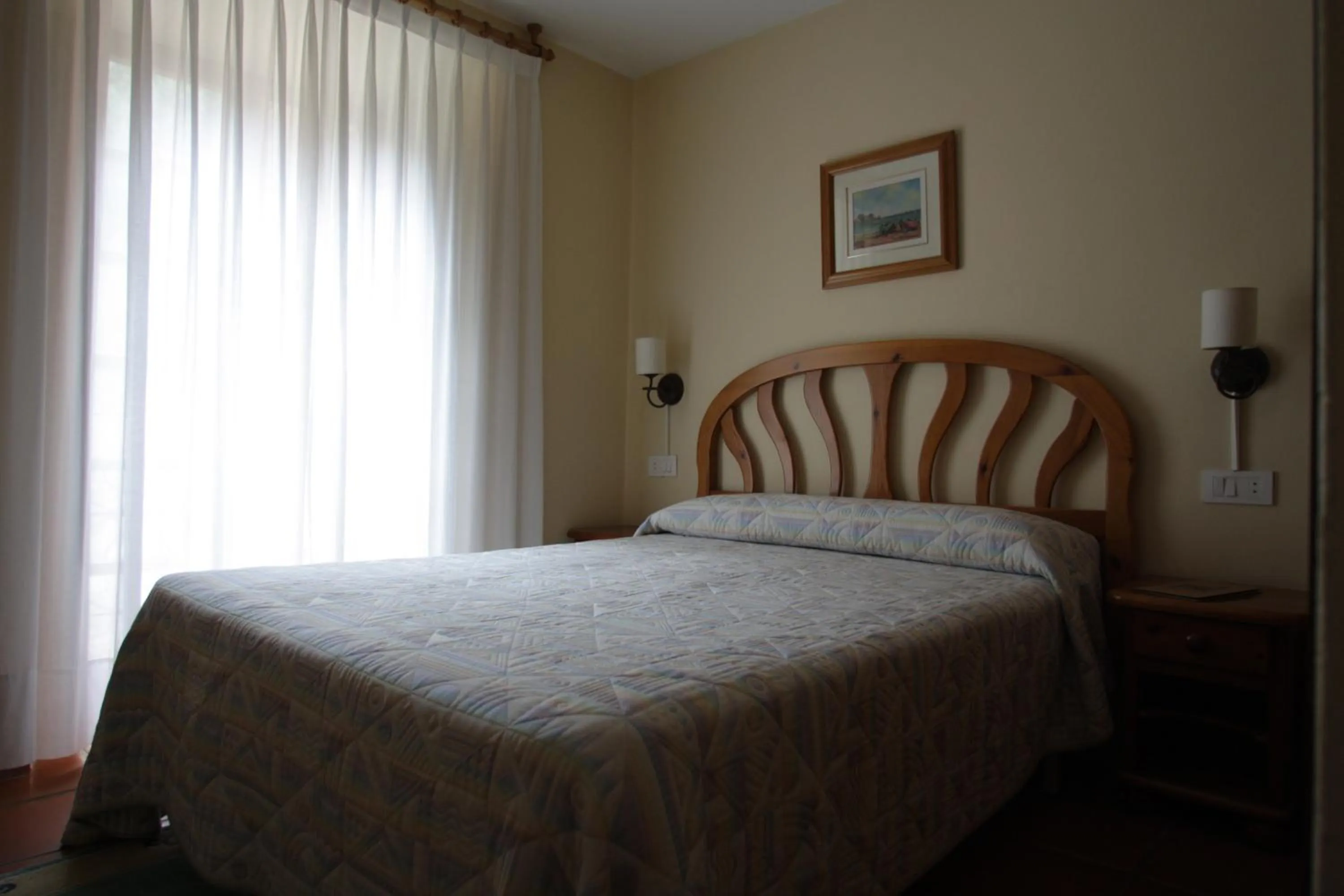 Bed in La Casona de Mestas