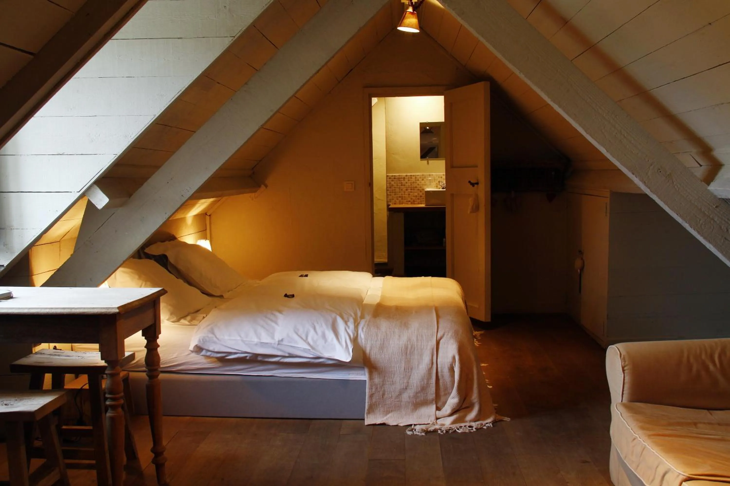 Bed in B&B Hoeve de Steenoven
