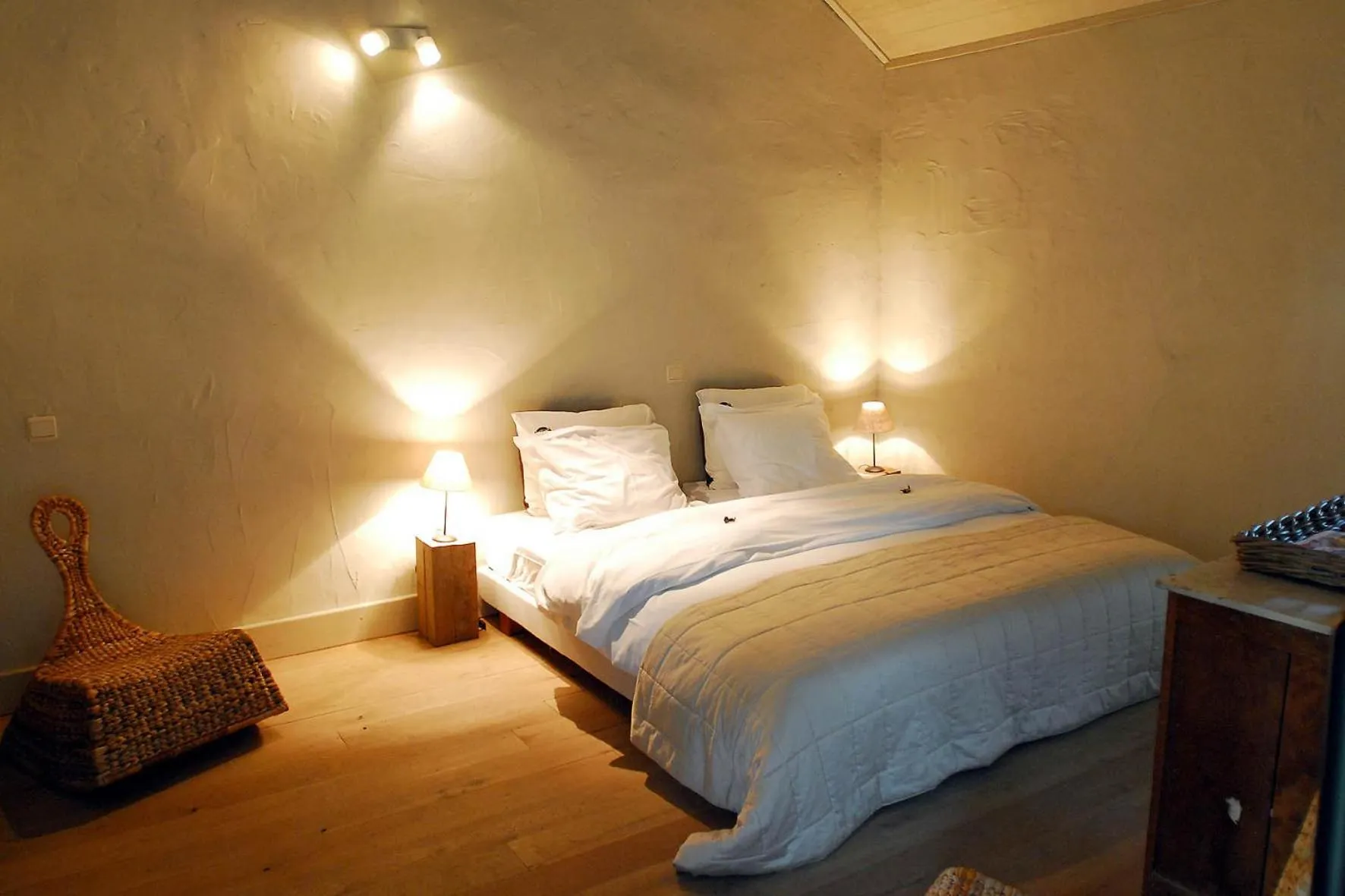 Bed in B&B Hoeve de Steenoven