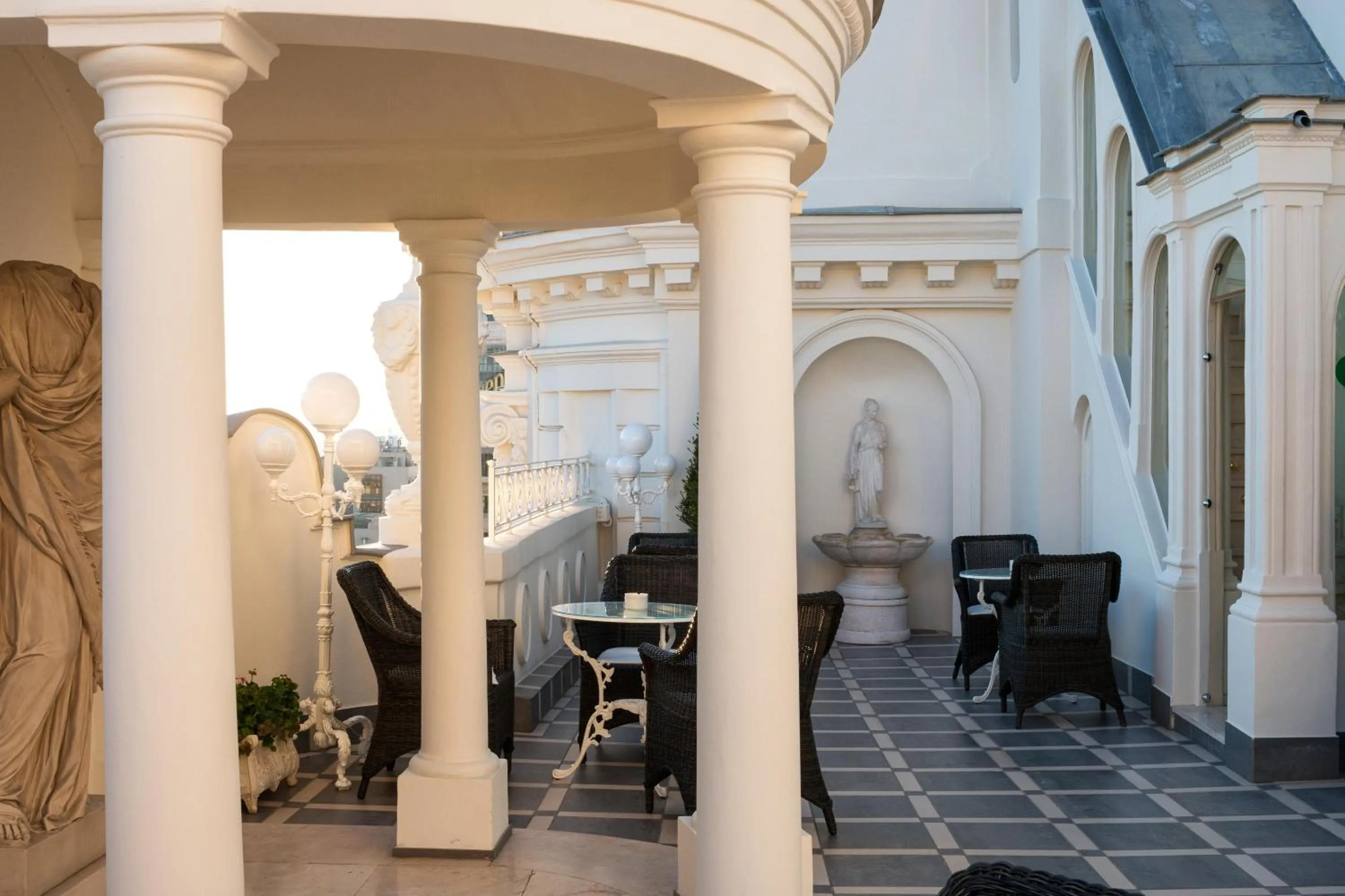 Balcony/Terrace in Hotel Atlántico
