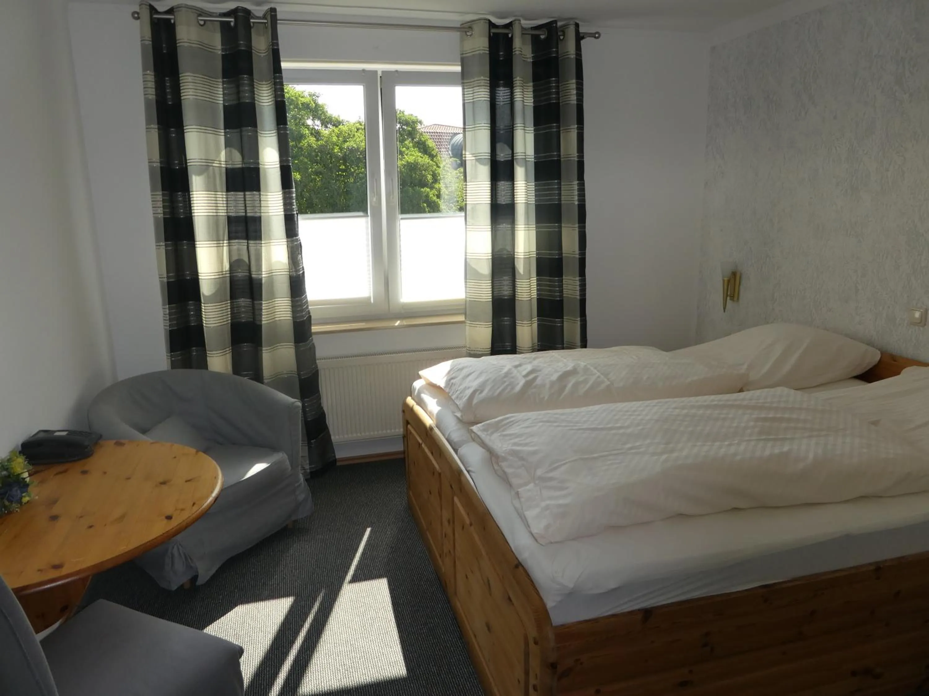 Bedroom, Bed in Gasthof zur Querenburg