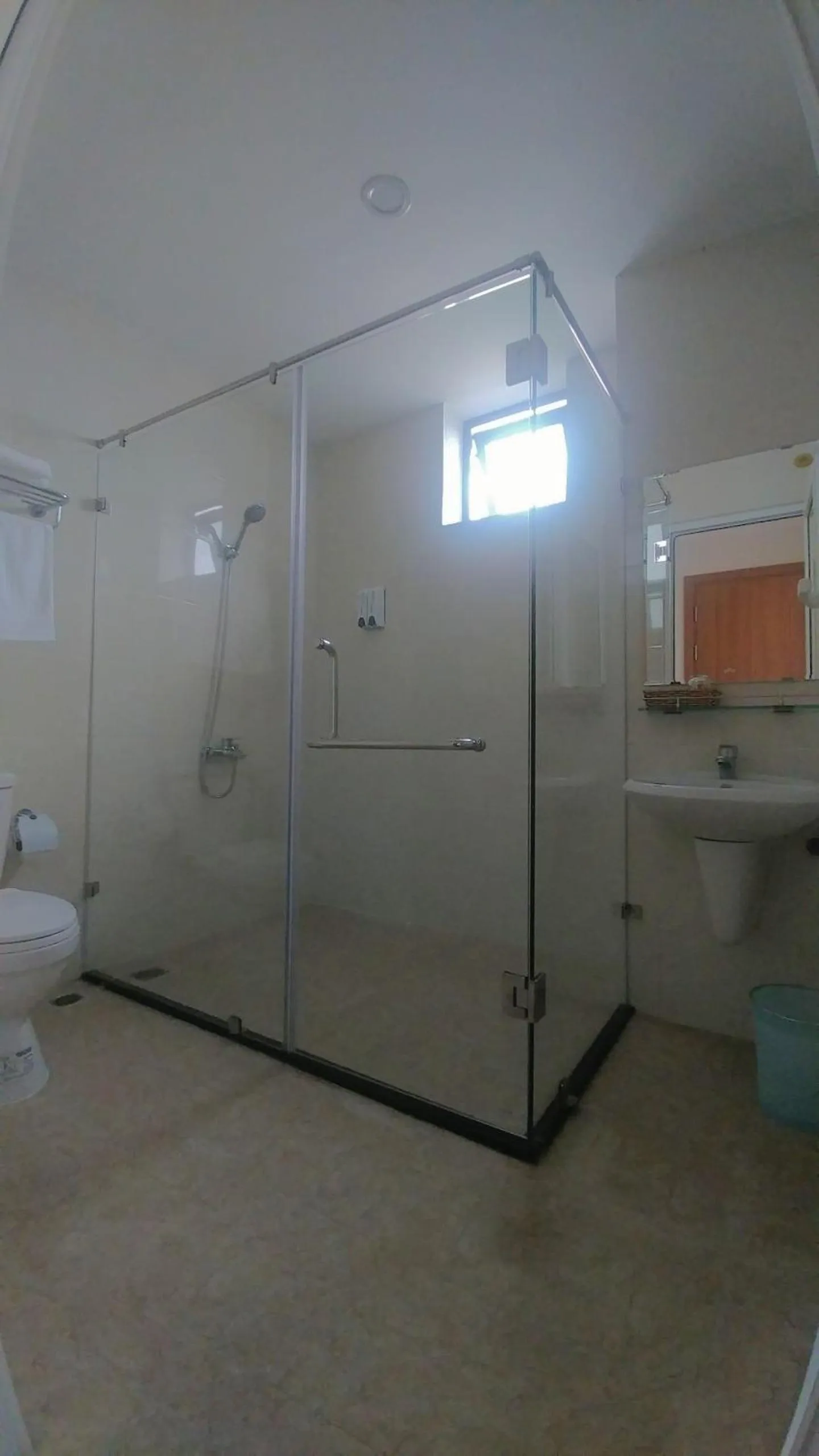 Shower in Galaxy Hotel