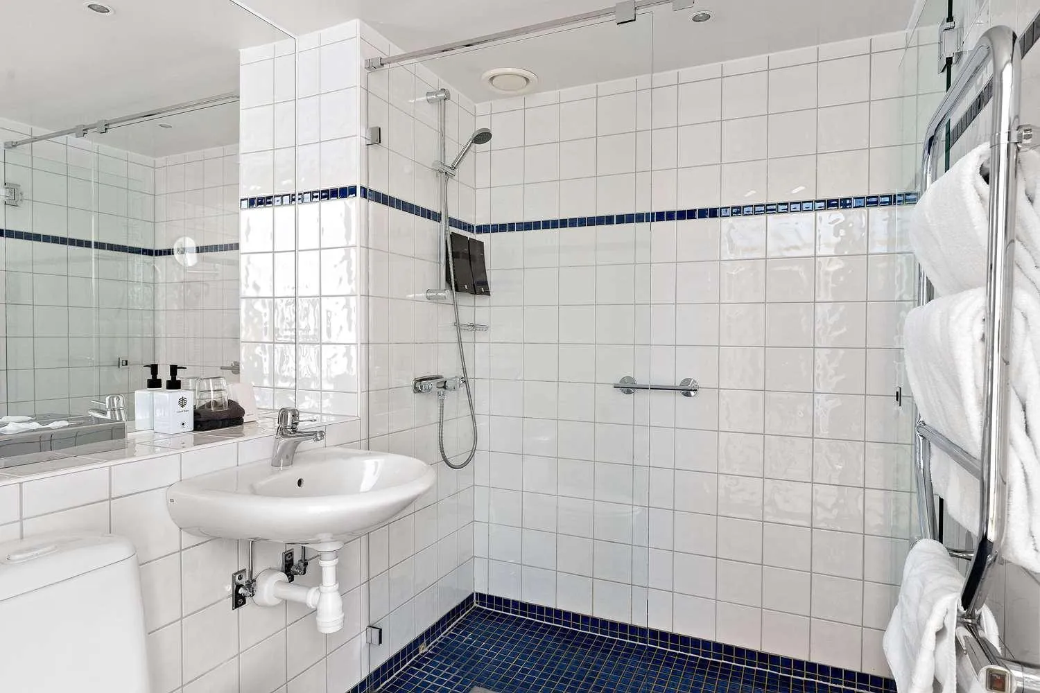 Shower in Landvetter Airport Hotel, Best Western Premier Collection