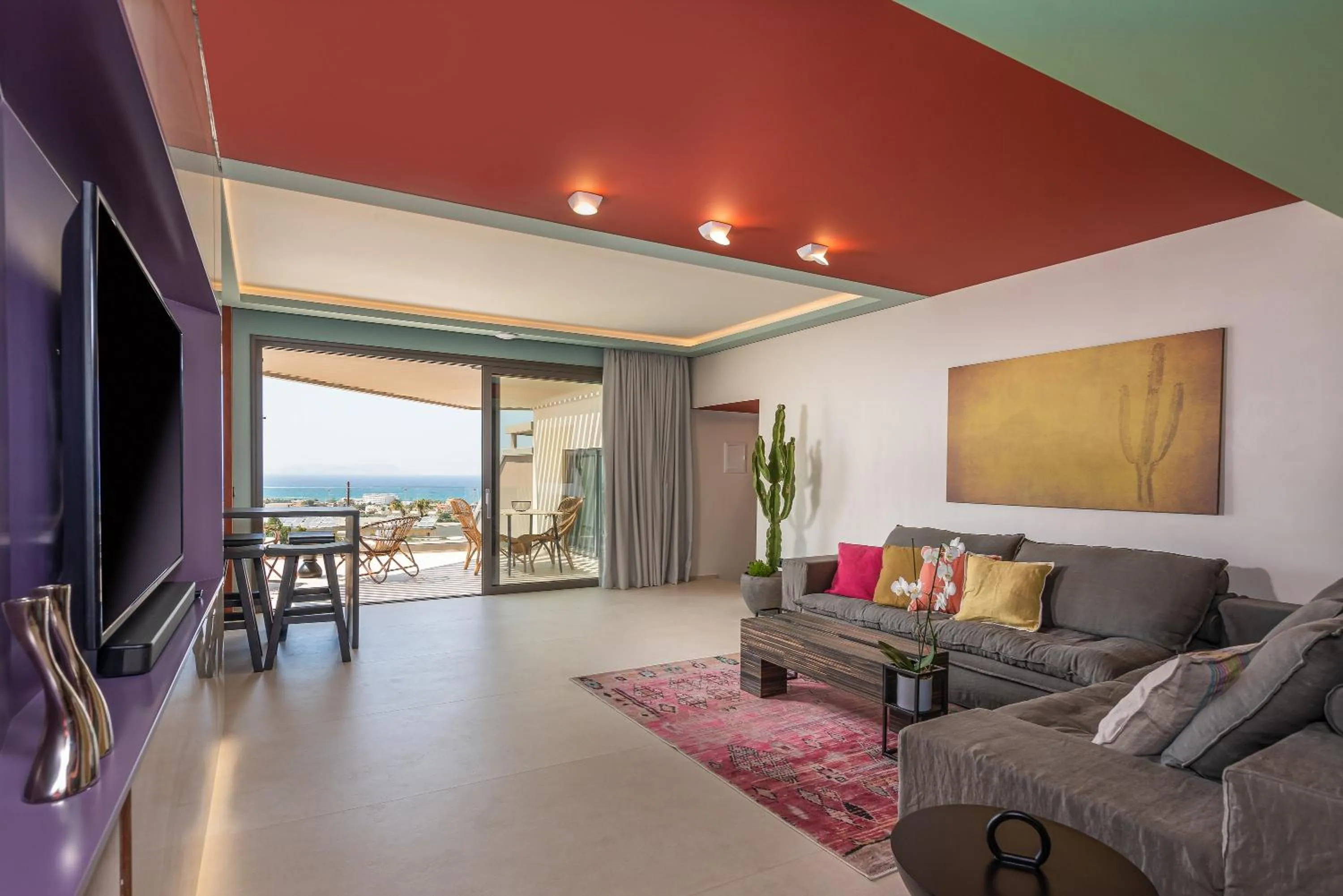 Living room in Onira Suite Dreams