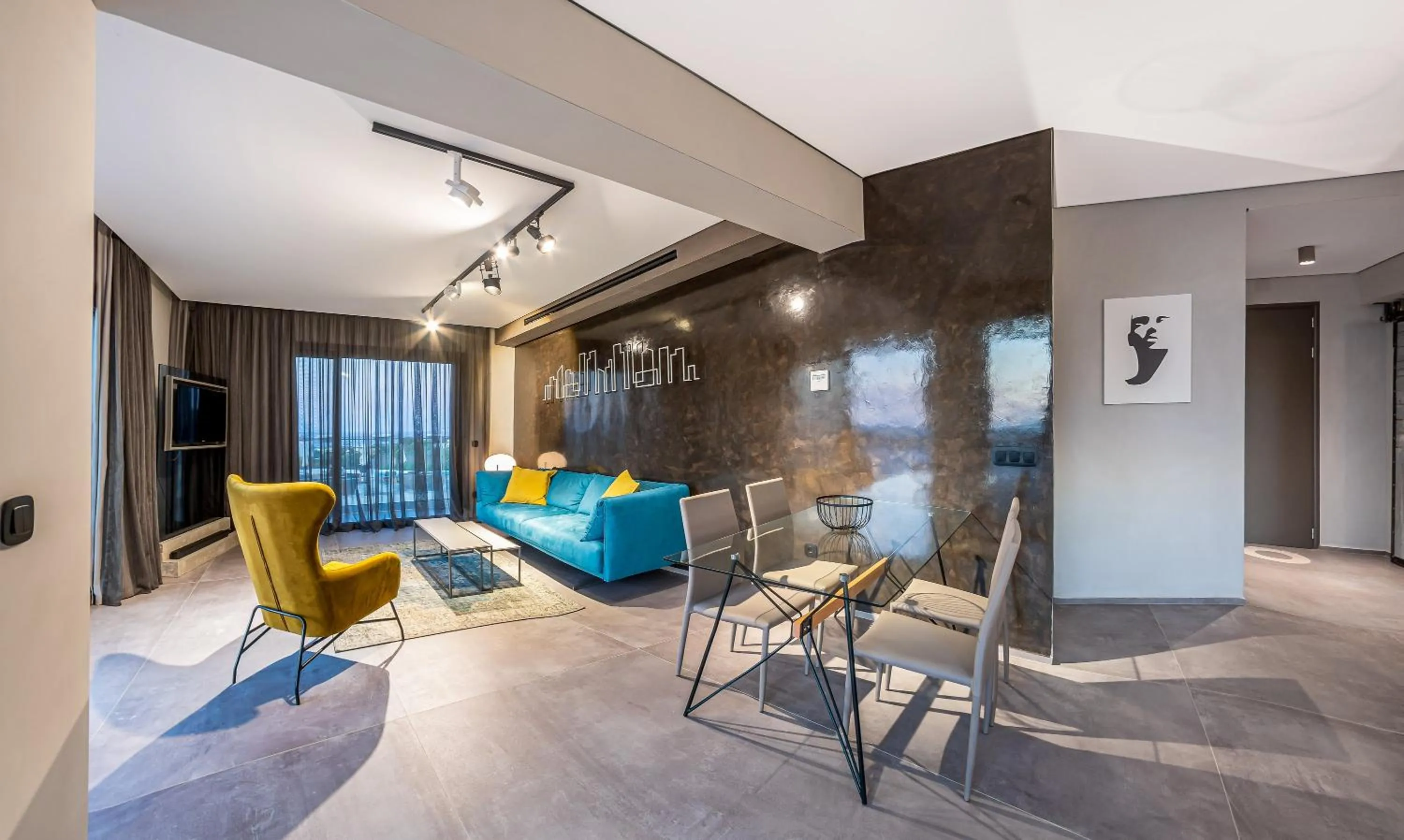 Living room in Onira Suite Dreams