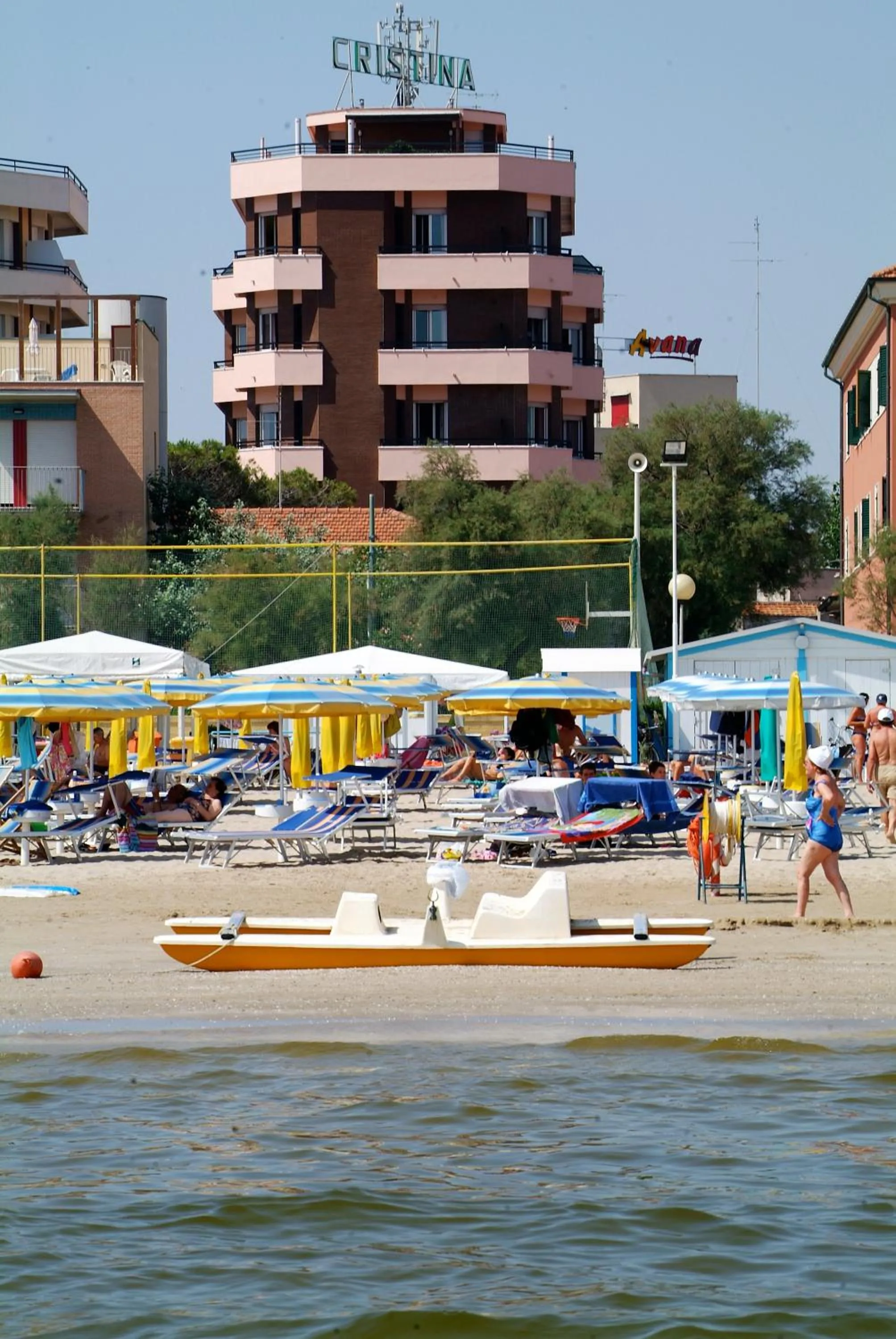 Property building in Hotel Cristina