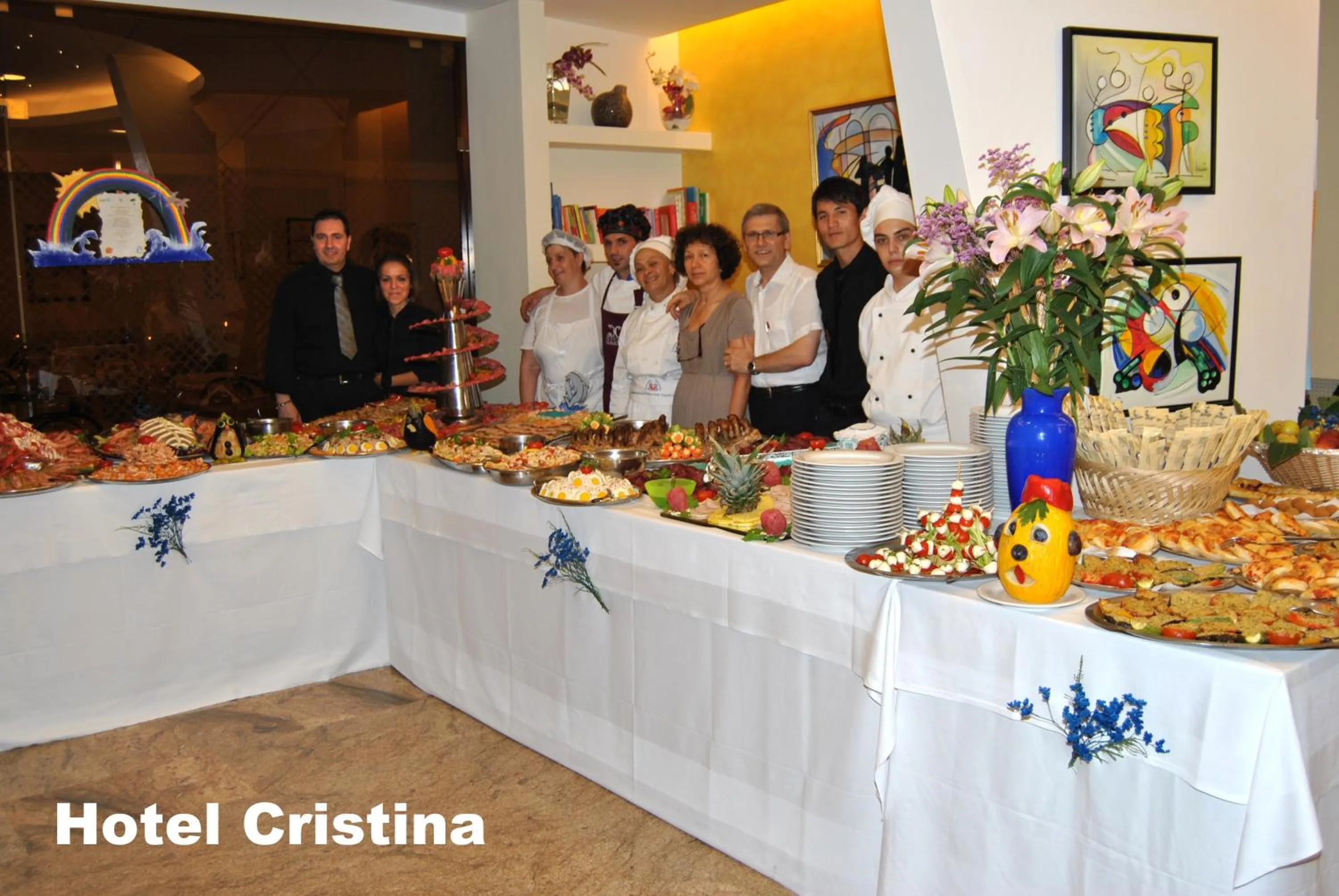 Staff in Hotel Cristina