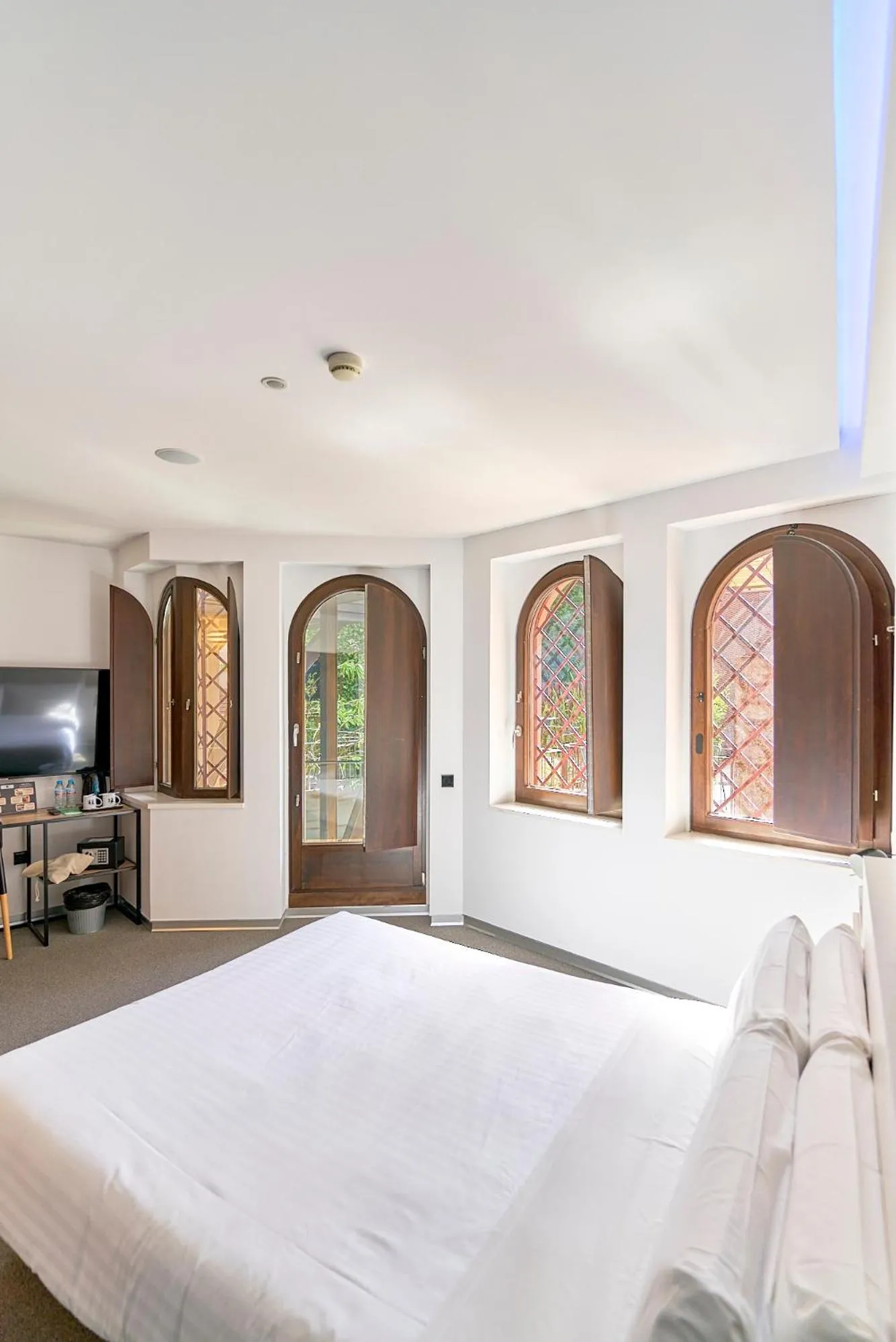 Bed in Hotel Melibea by gaiarooms