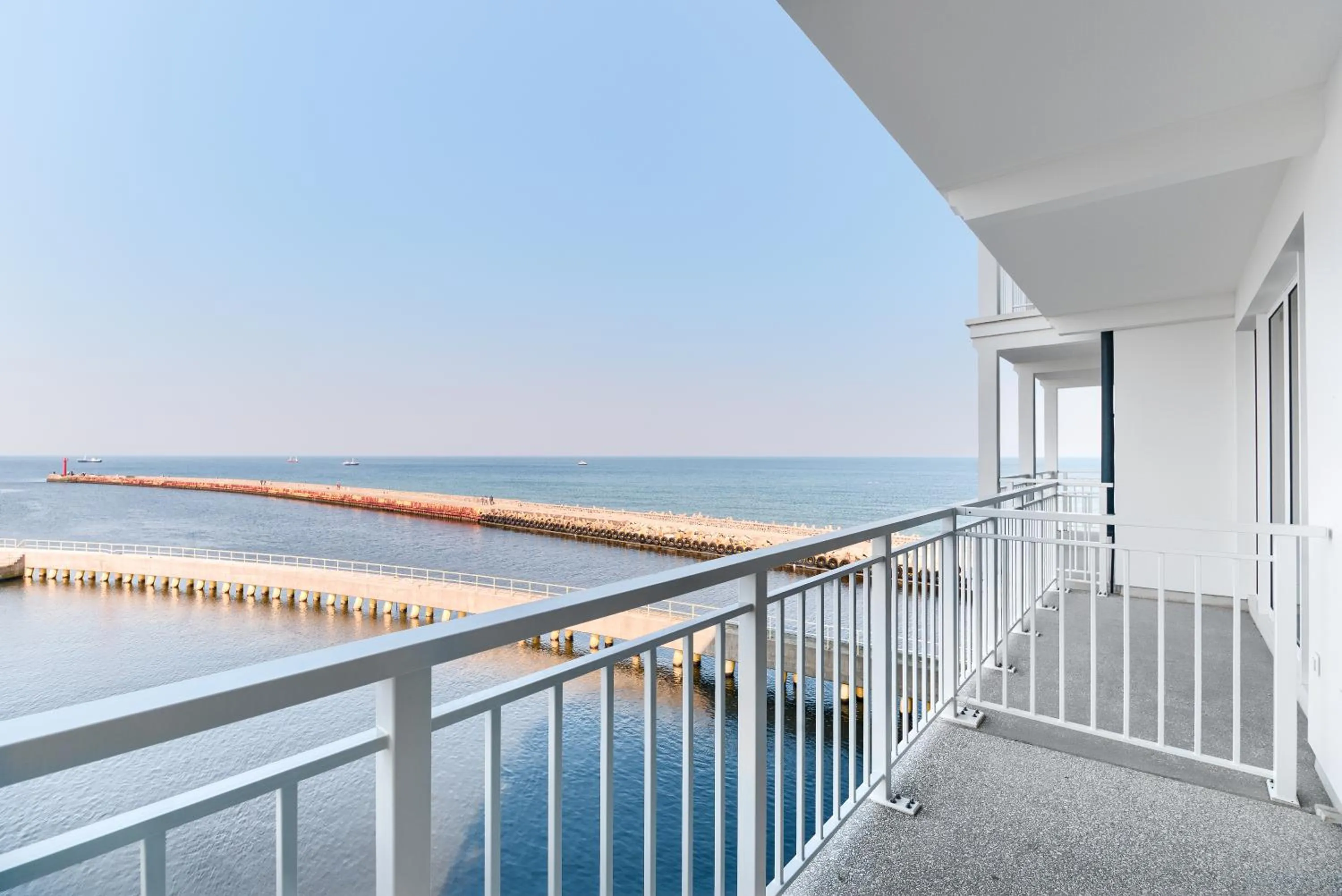 Balcony/Terrace in Marina Royale Darłowo - Apartamenty Ultra Mar nad morzem