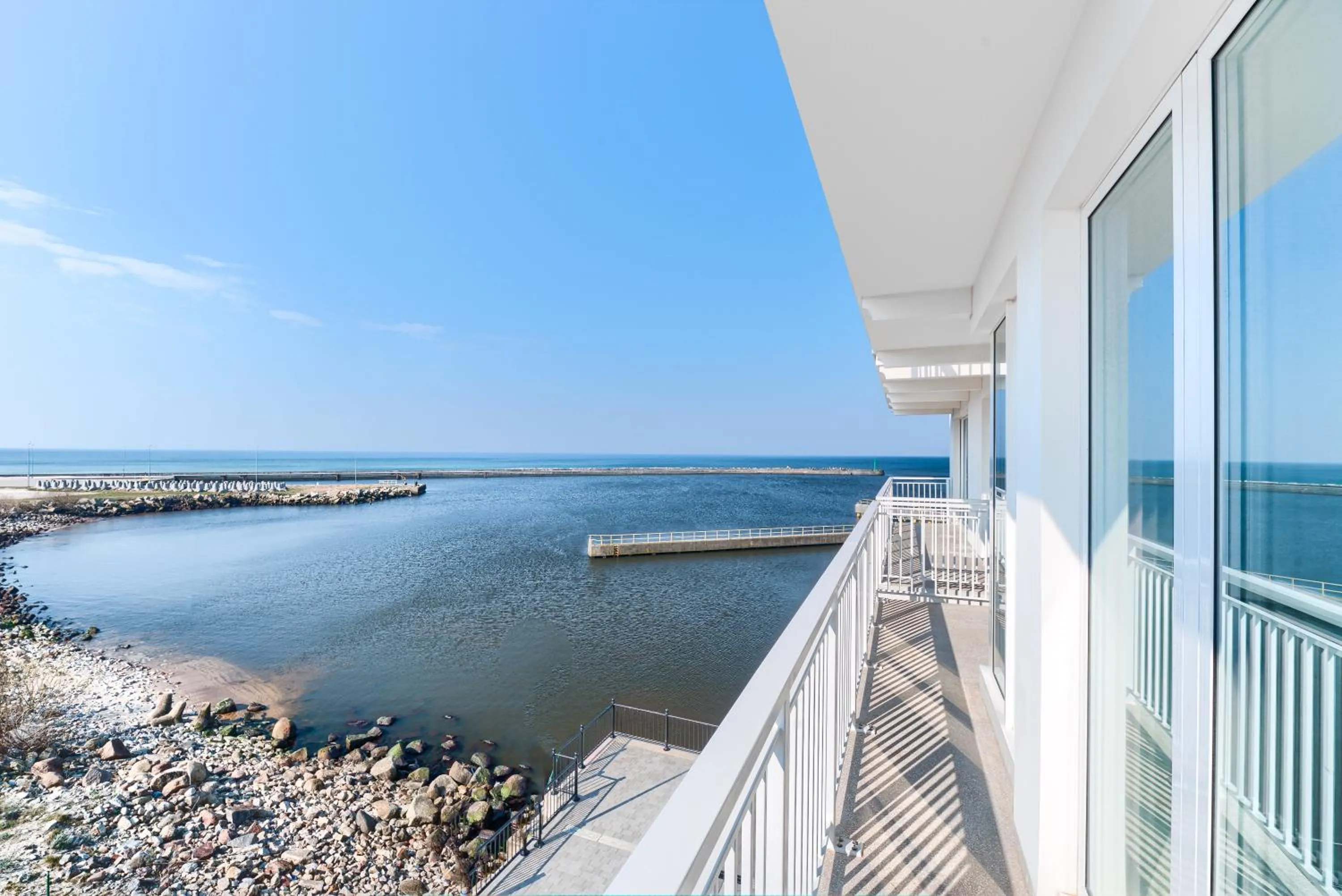 Balcony/Terrace in Marina Royale Darłowo - Apartamenty Ultra Mar nad morzem
