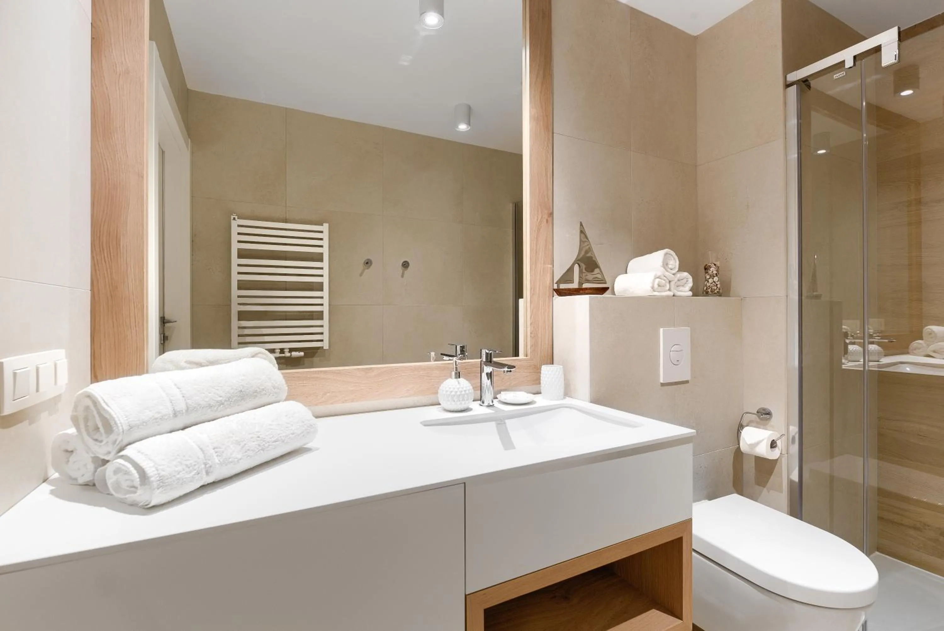 Shower in Marina Royale Darłowo - Apartamenty Ultra Mar nad morzem