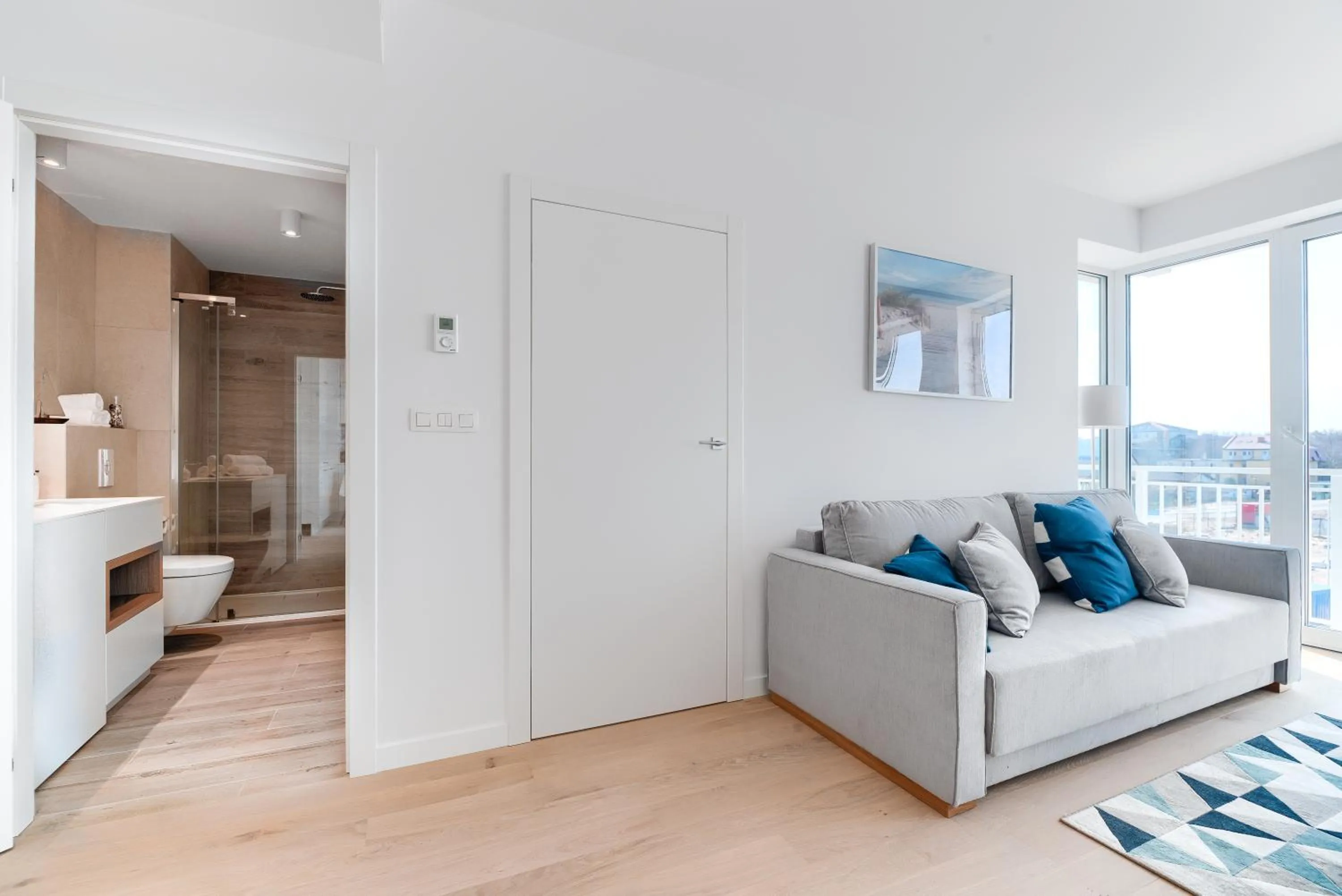 Living room in Marina Royale Darłowo - Apartamenty Ultra Mar nad morzem