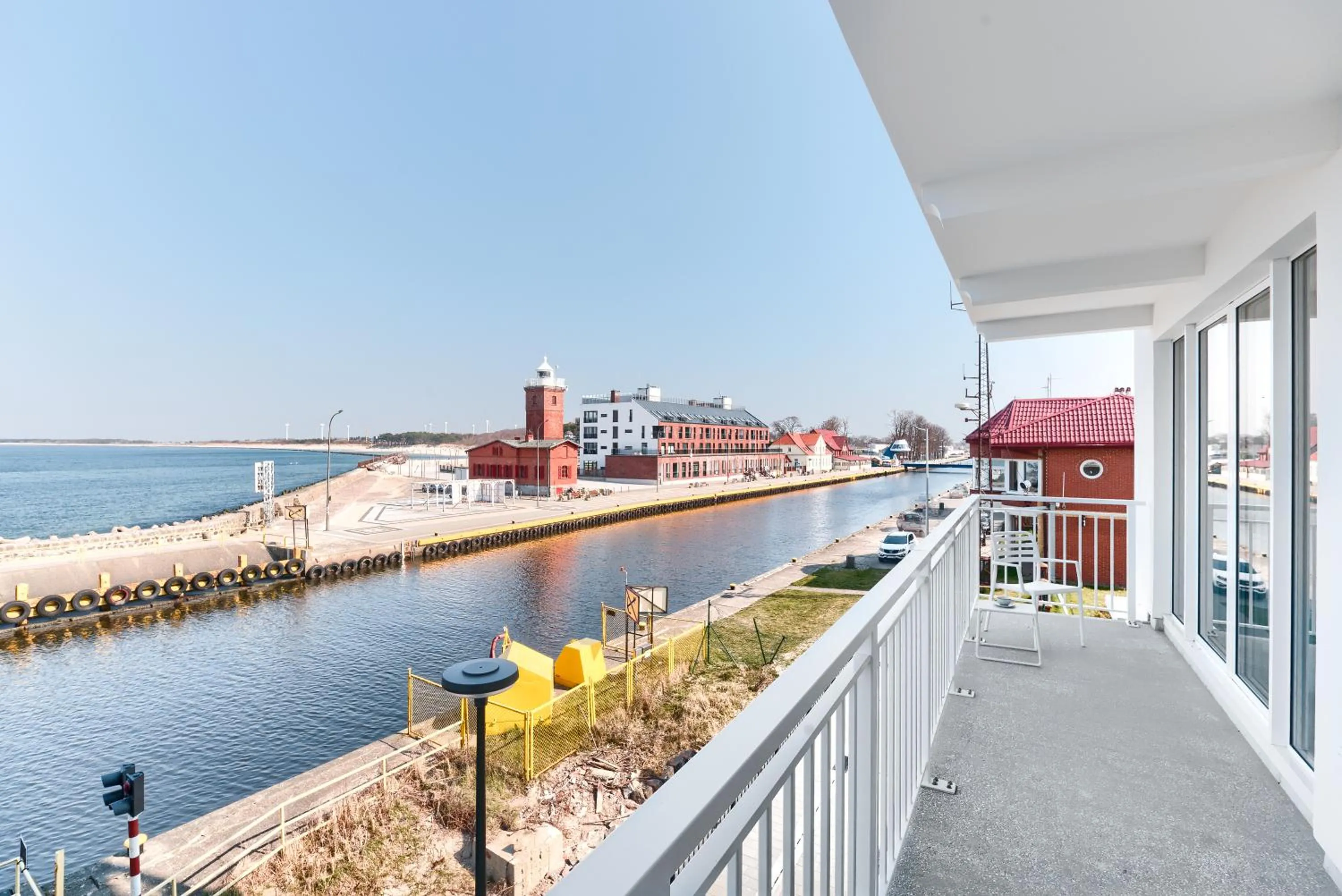 Balcony/Terrace in Marina Royale Darłowo - Apartamenty Ultra Mar nad morzem