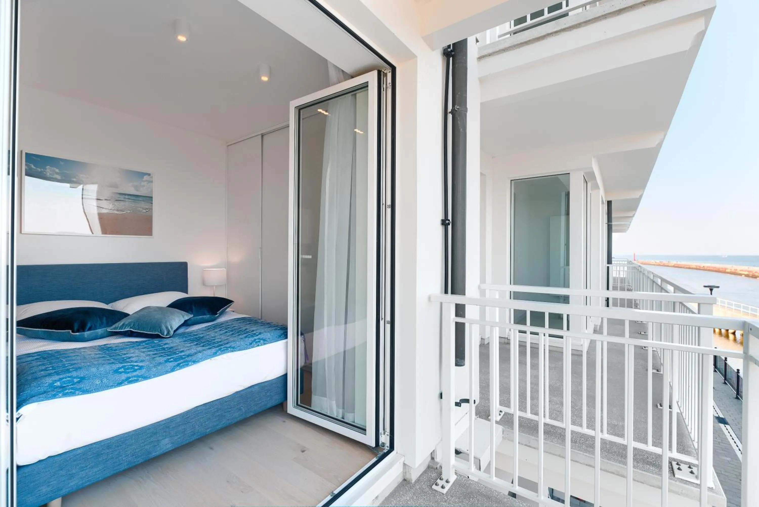 Balcony/Terrace in Marina Royale Darłowo - Apartamenty Ultra Mar nad morzem