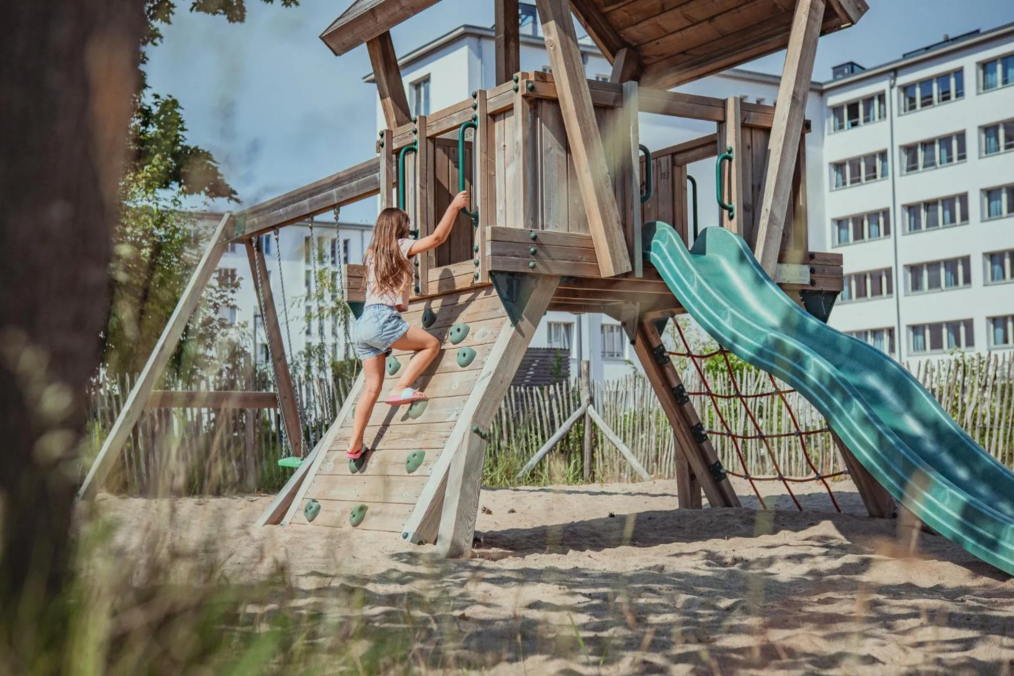 Children play ground in Mariandl am Meer