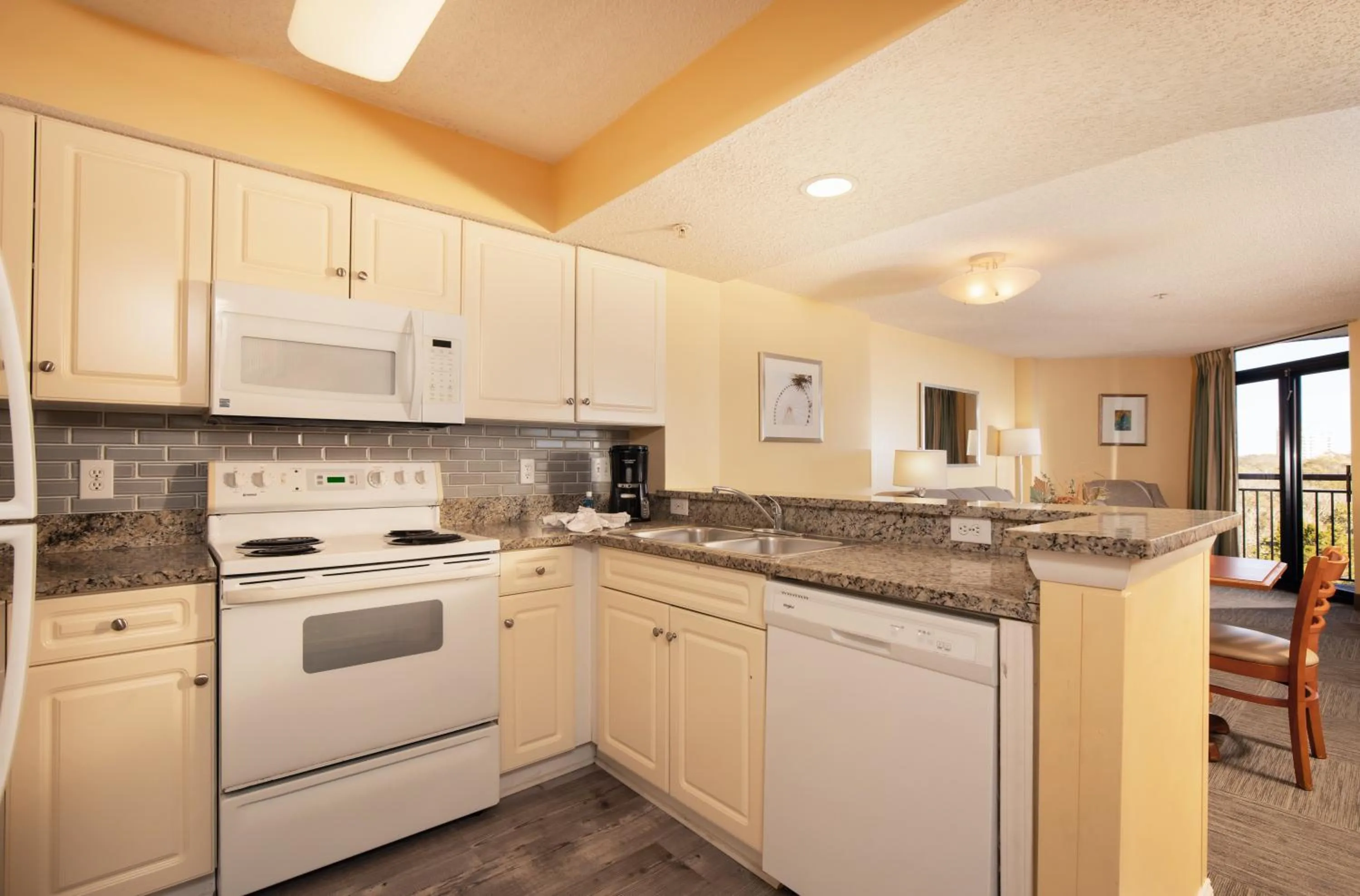 Kitchen or kitchenette in Grande Shores Ocean Resorts Condominiums