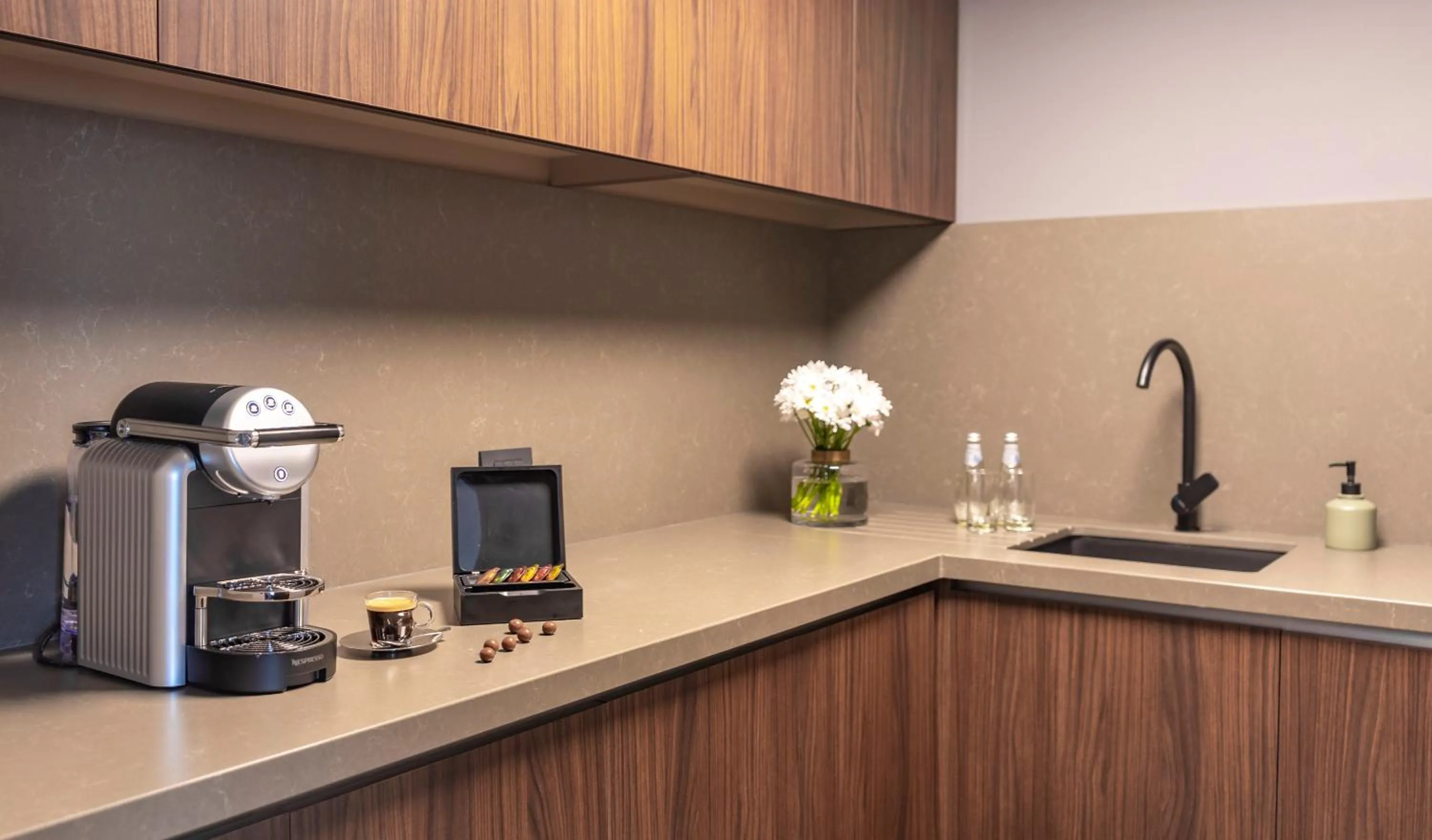 kitchen in Pullman Santiago Vitacura