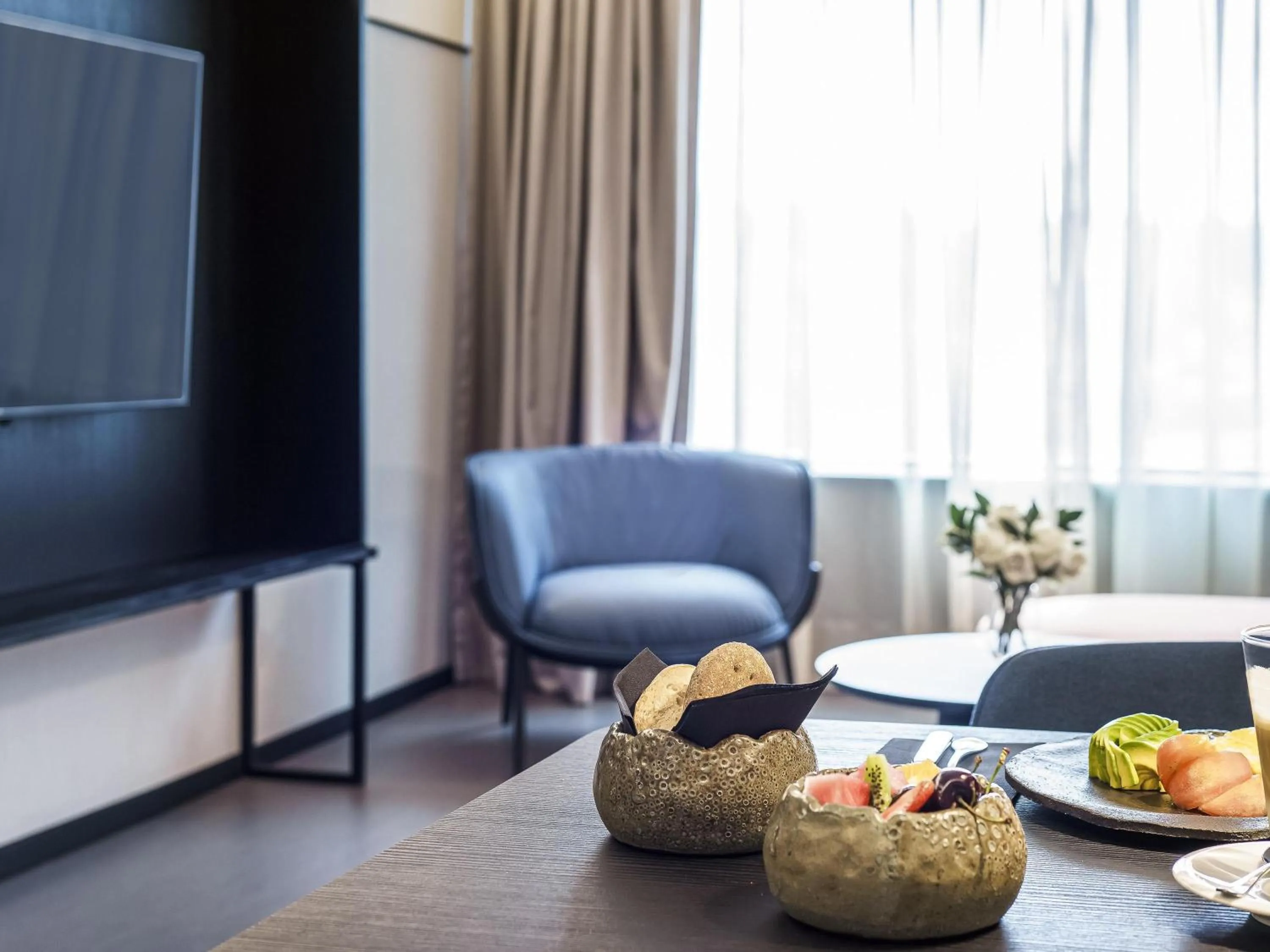 Bedroom in Pullman Santiago Vitacura