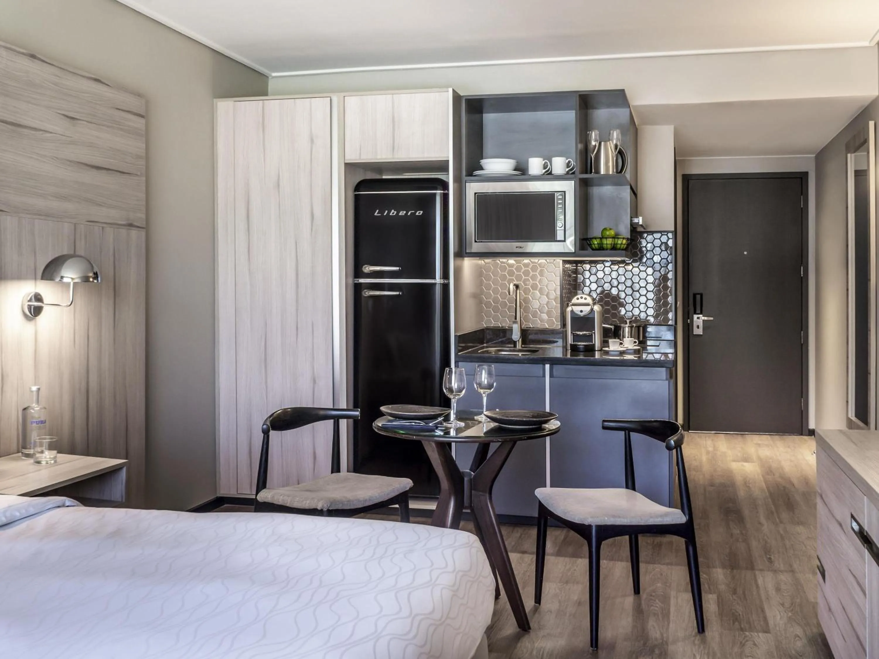 Bedroom, Bed in Pullman Santiago Vitacura