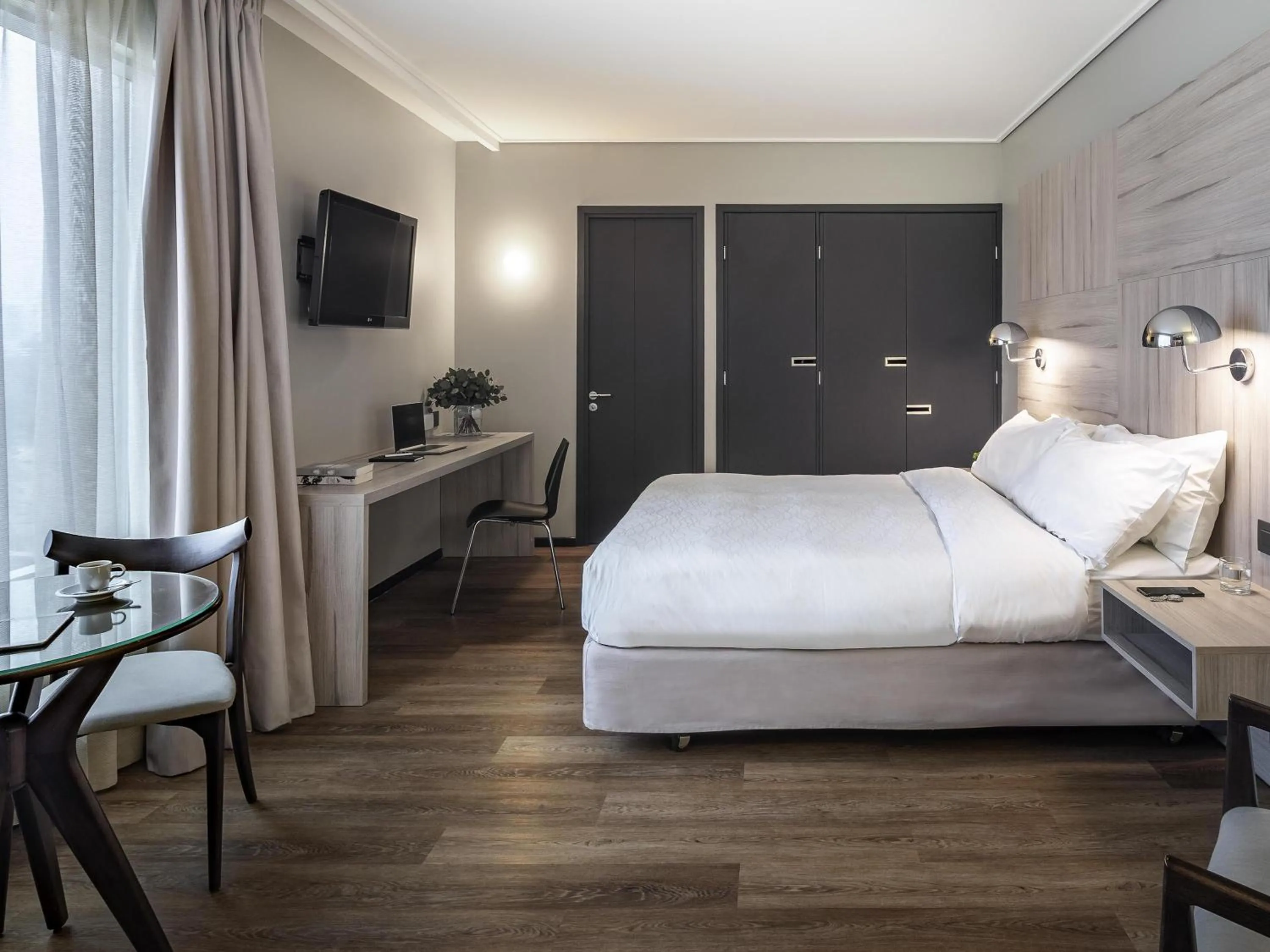 Bedroom, Bed in Pullman Santiago Vitacura