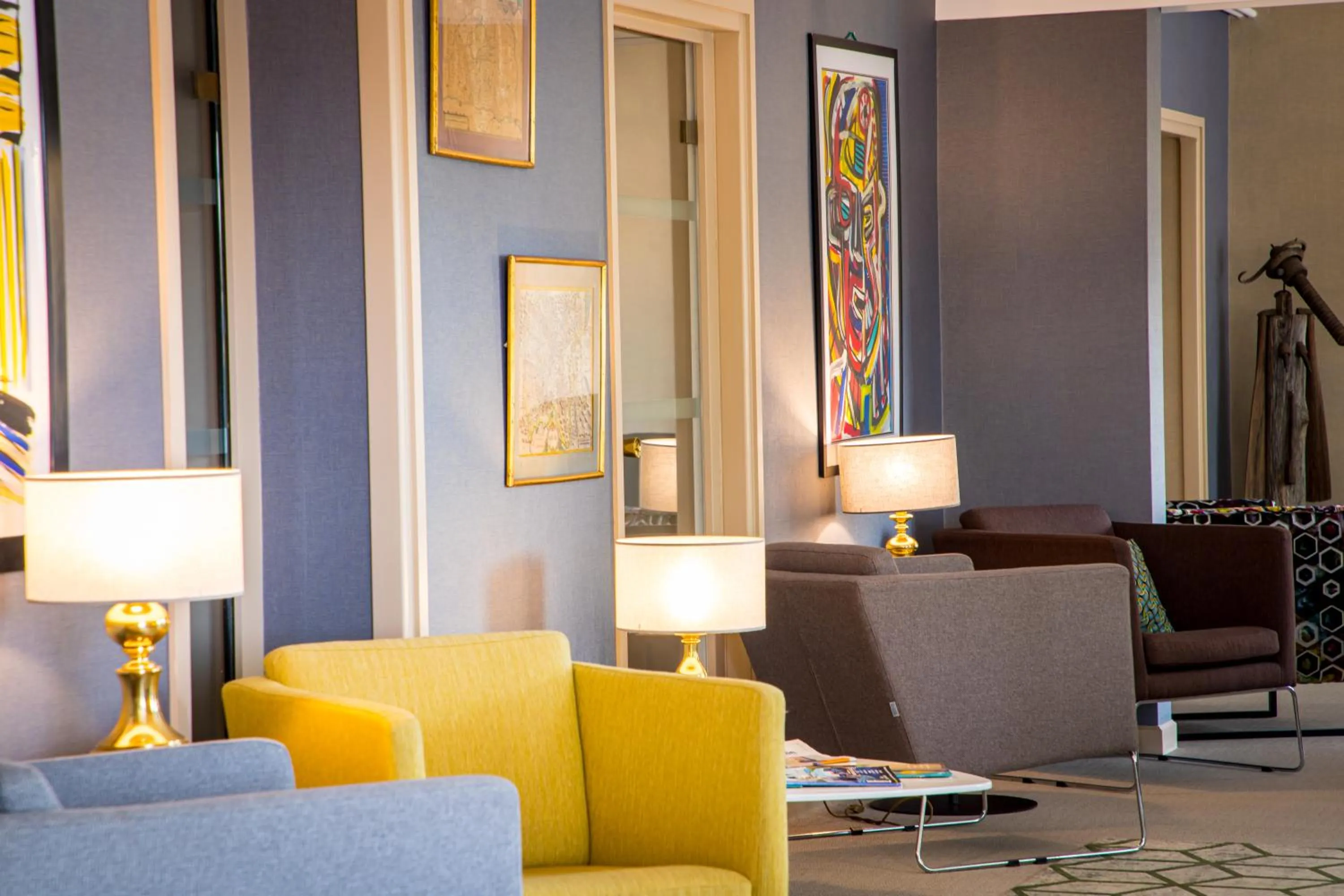 Living room in Hôtel Restaurant Gastronomique La Huchette