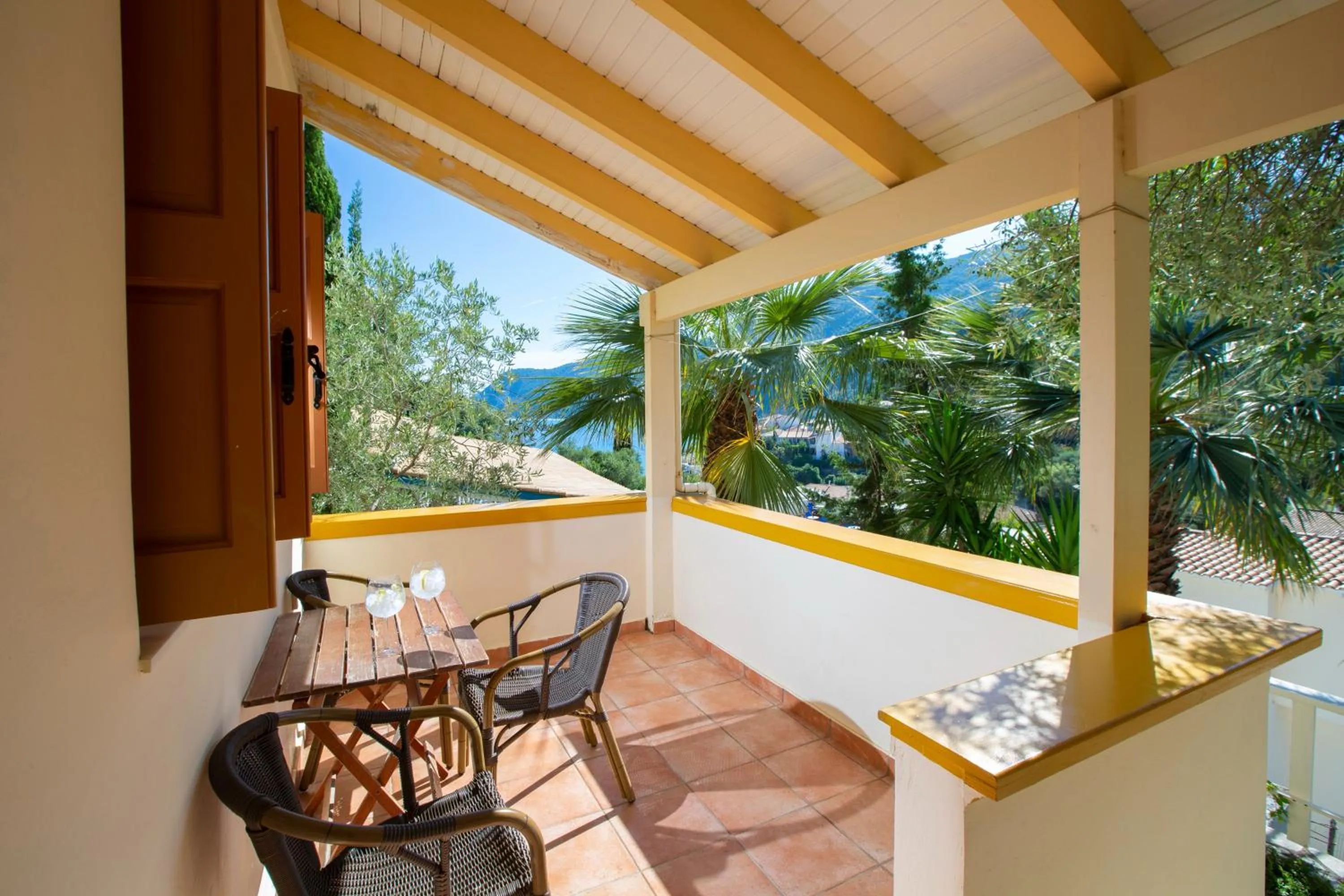 Balcony/Terrace in Odyssey Hotel
