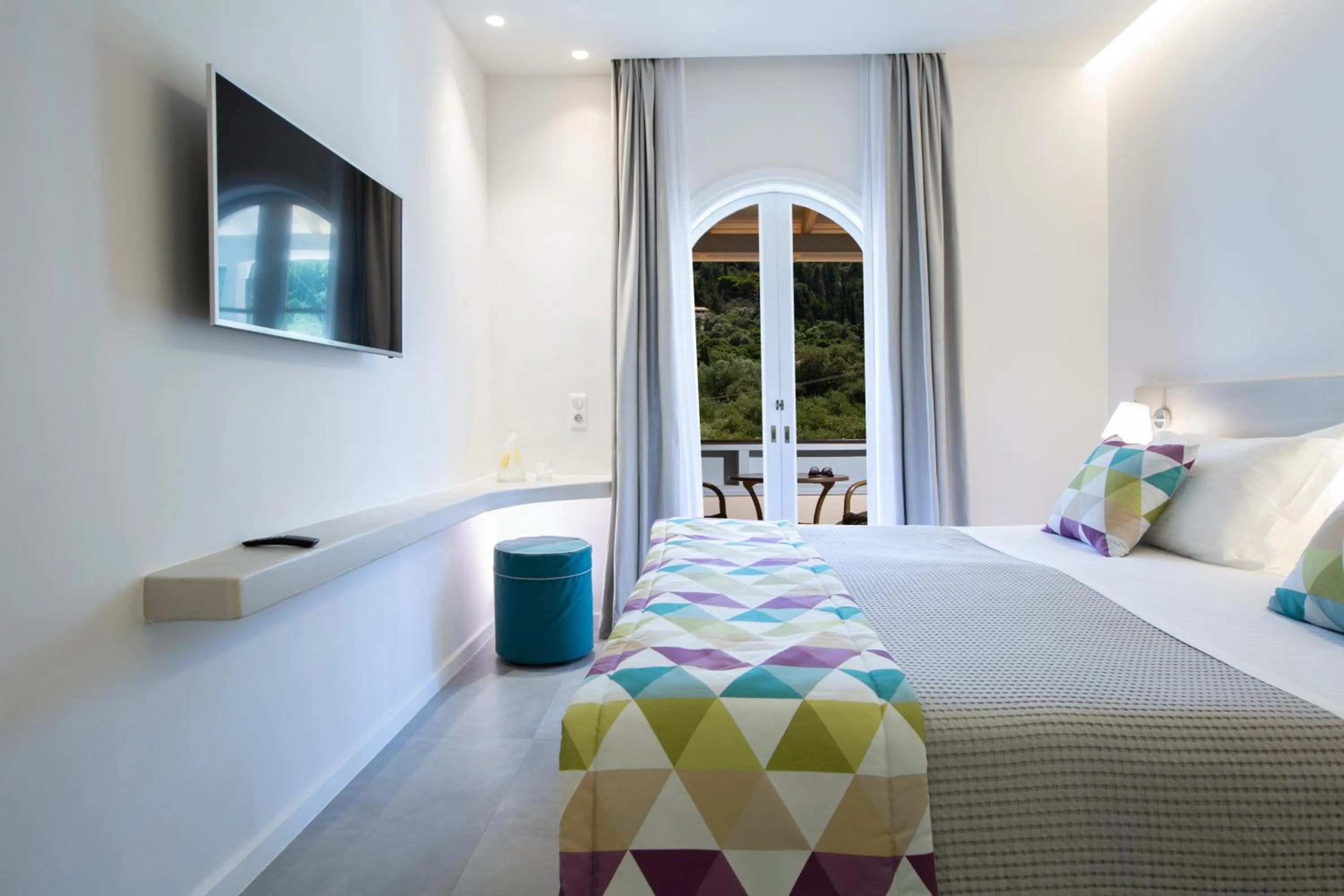 Bedroom in Odyssey Hotel