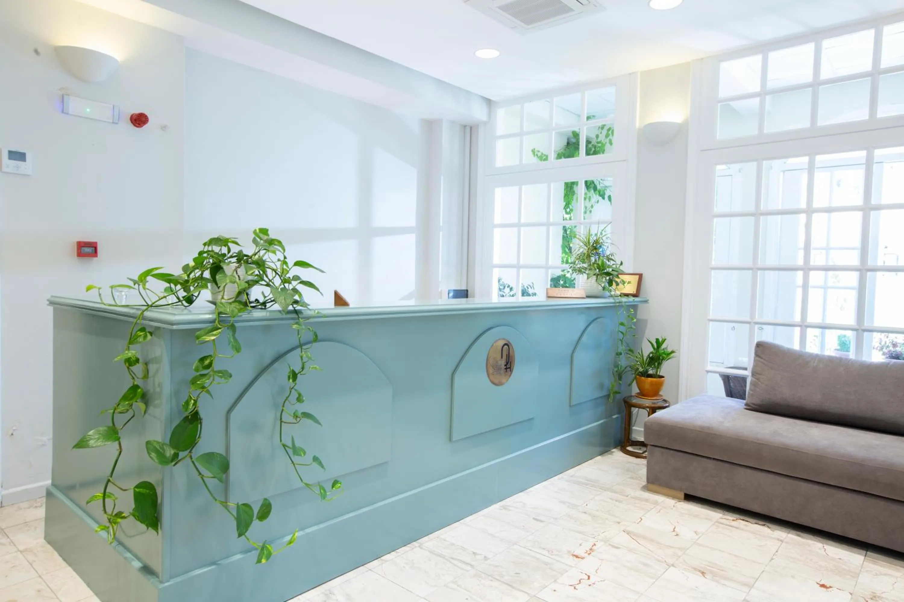 Lobby or reception in Odyssey Hotel