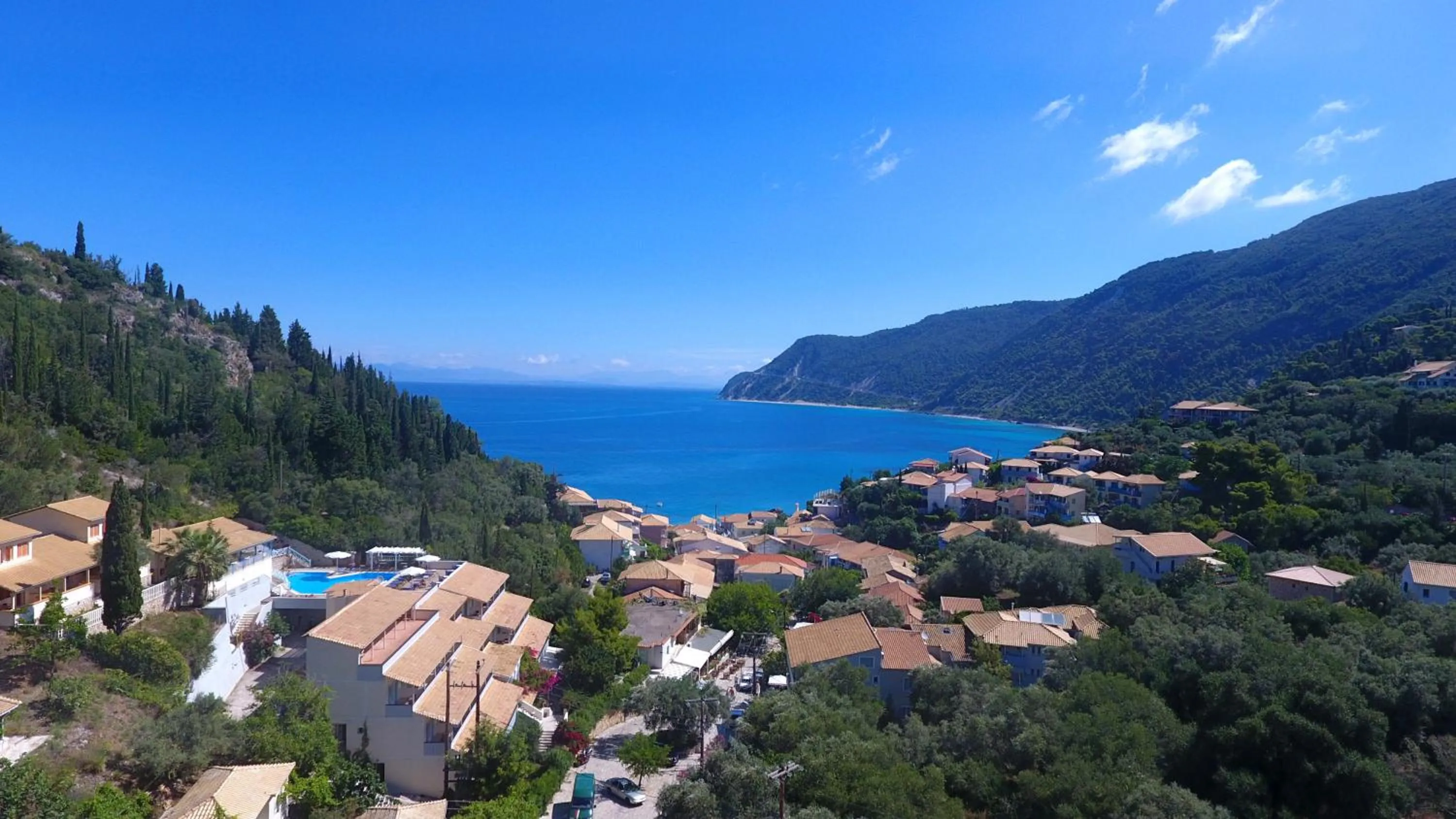 Bird's eye view in Odyssey Hotel