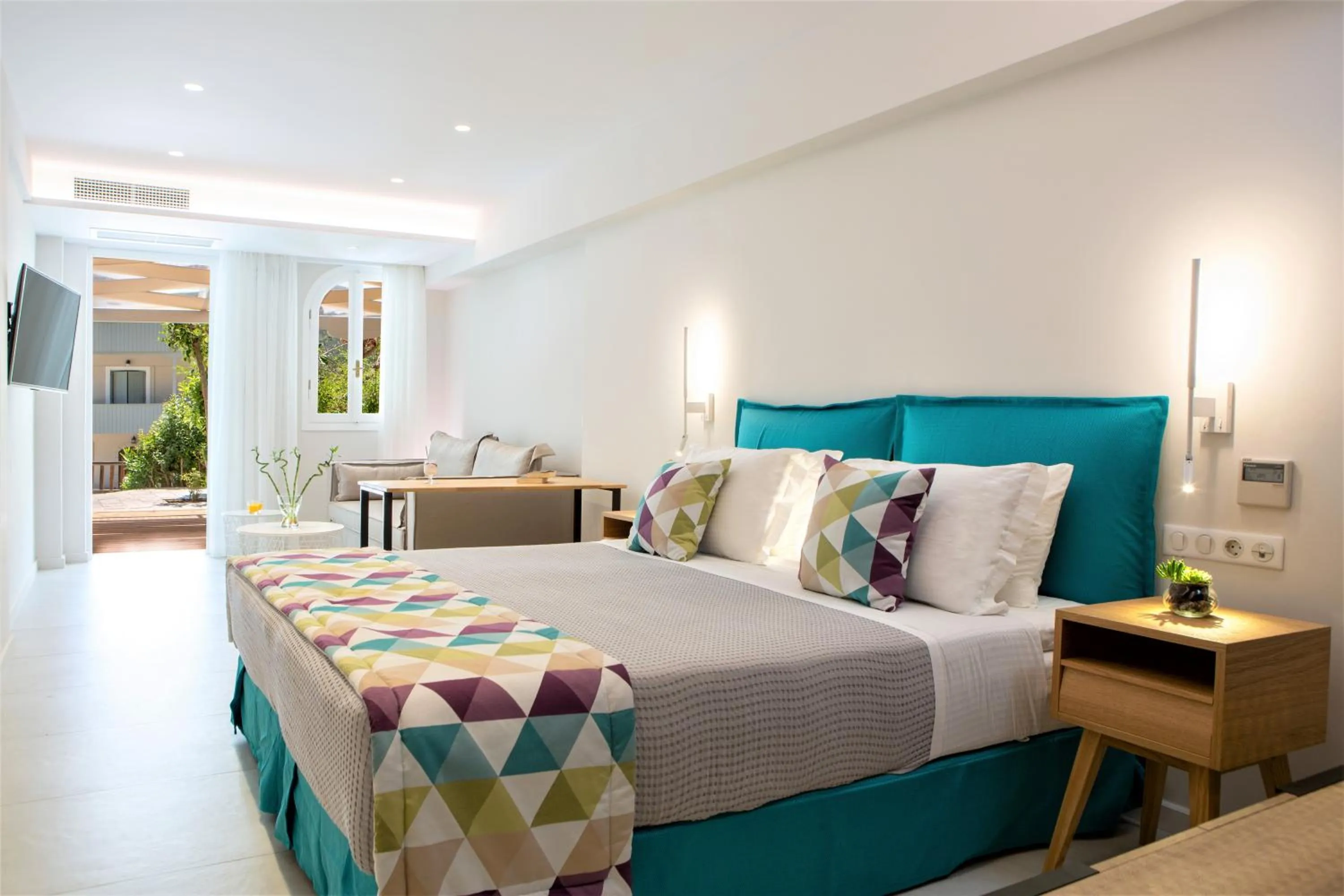 Garden view in Odyssey Hotel