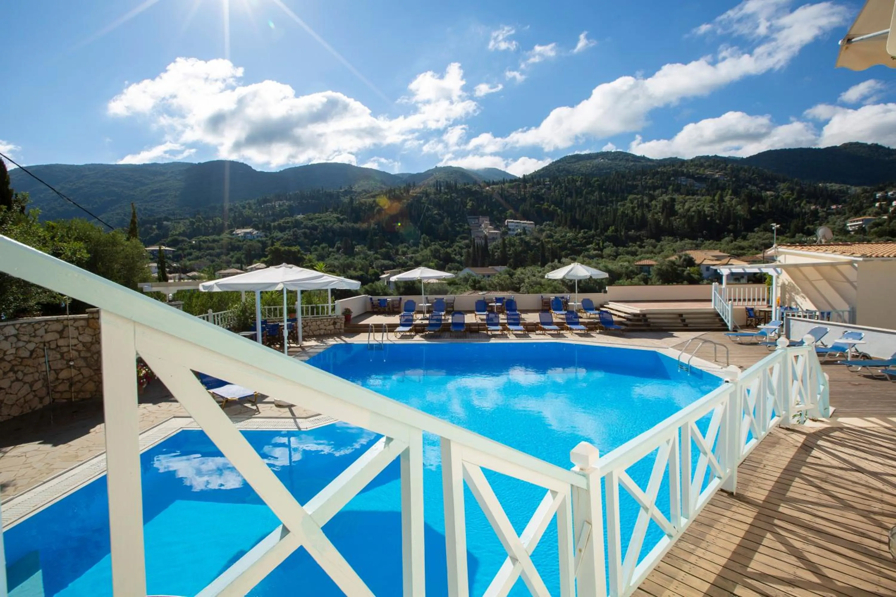 Swimming pool in Odyssey Hotel