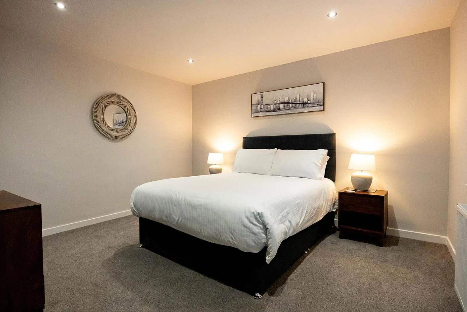 Bed in New Inn Hotel