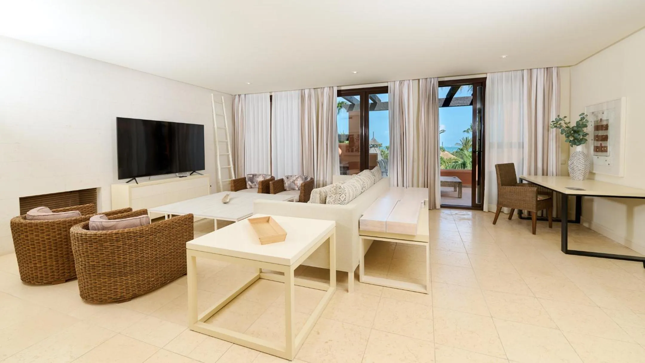 Living room in Aparthotel Novo Resort