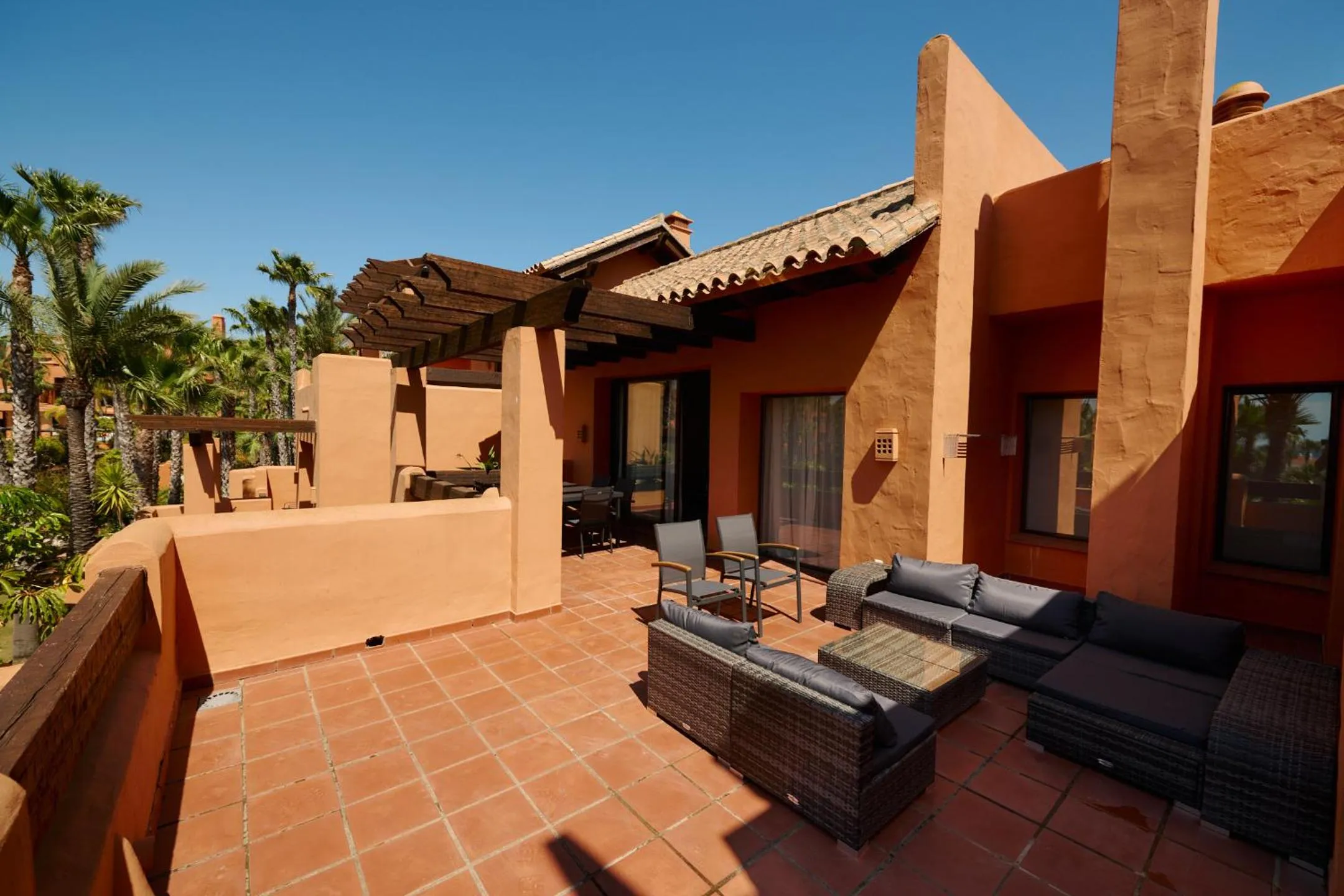 Balcony/Terrace in Aparthotel Novo Resort