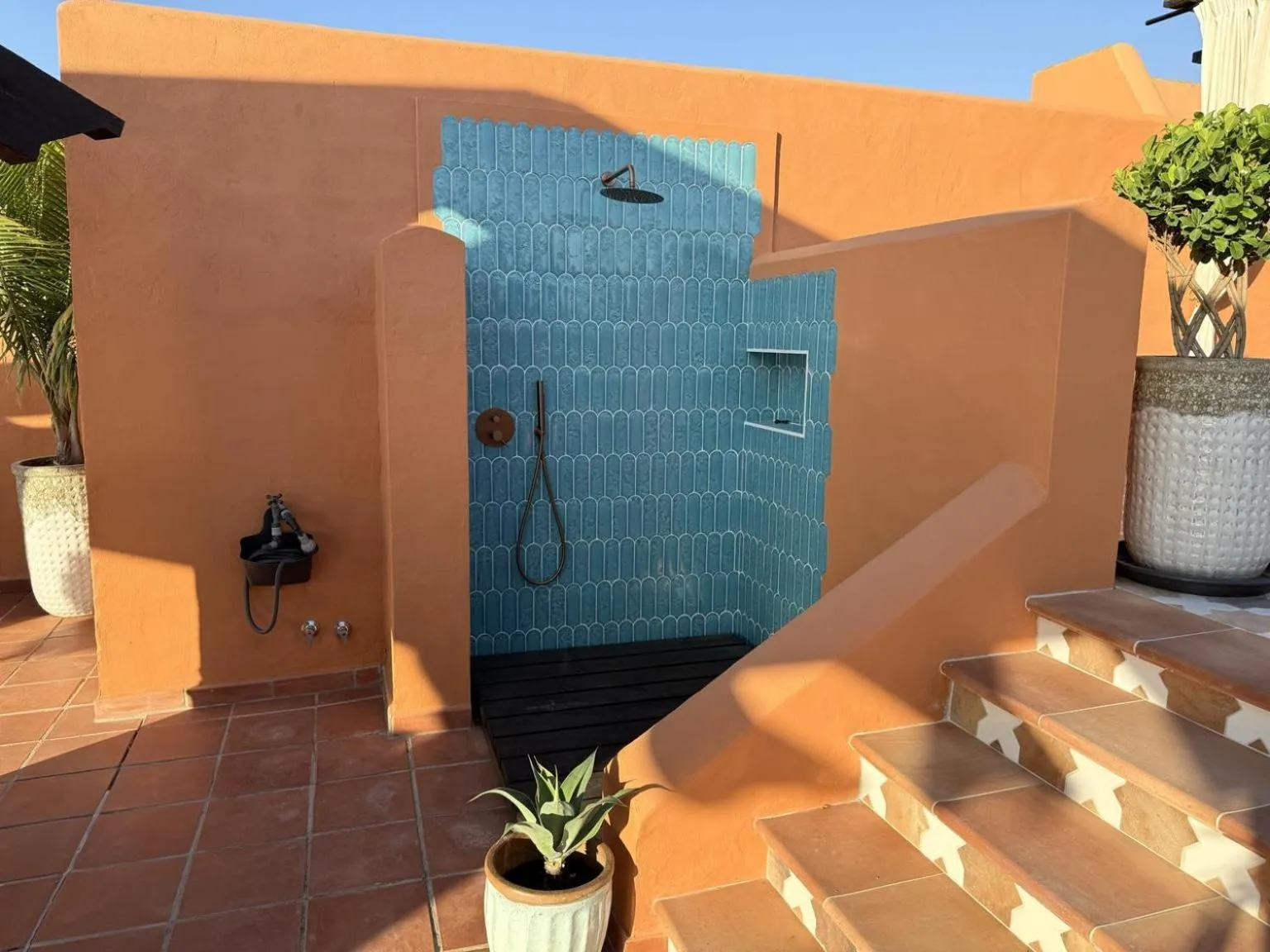 Shower in Aparthotel Novo Resort