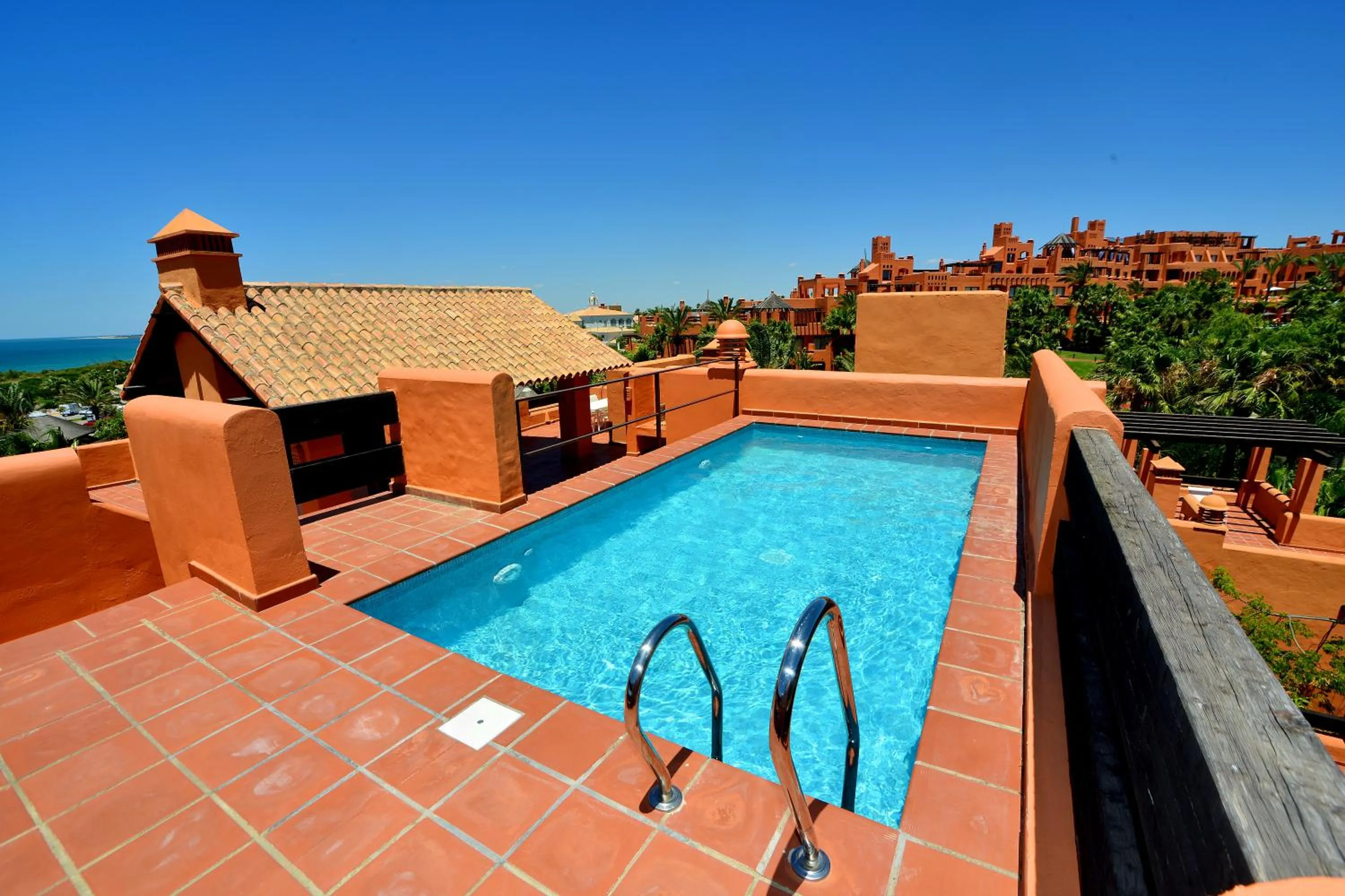 Balcony/Terrace in Aparthotel Novo Resort
