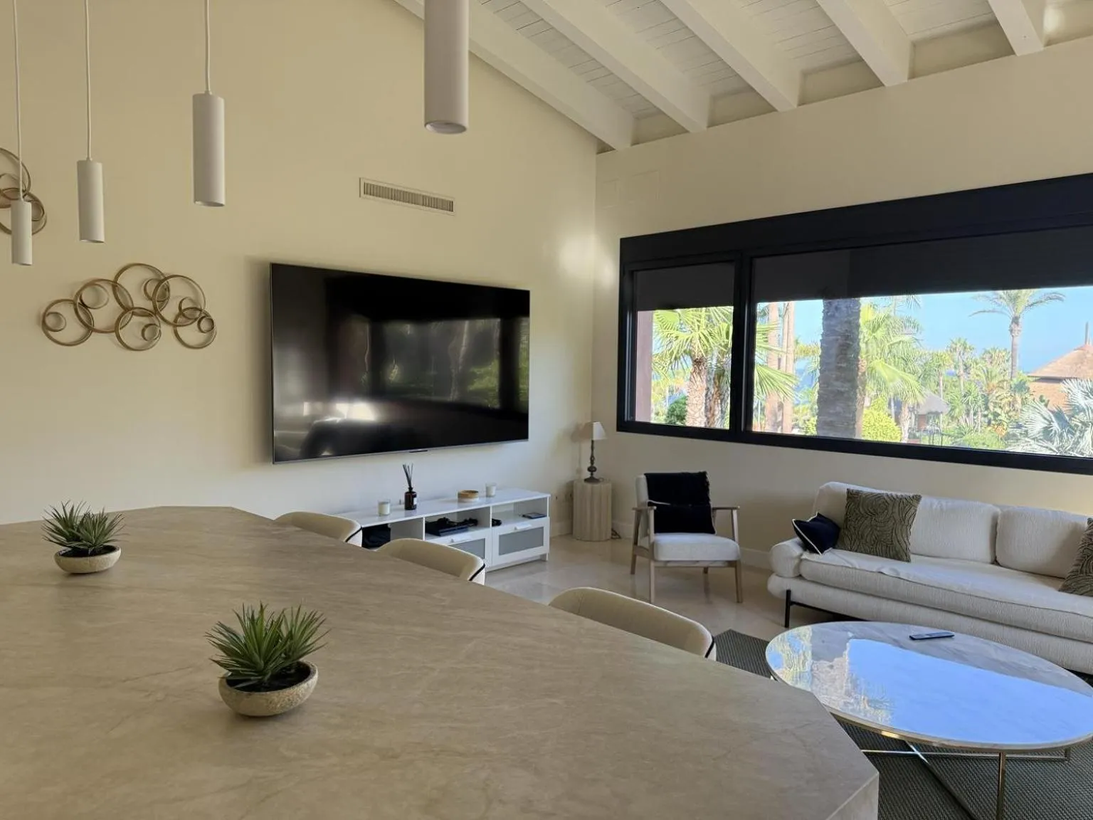 Living room in Aparthotel Novo Resort